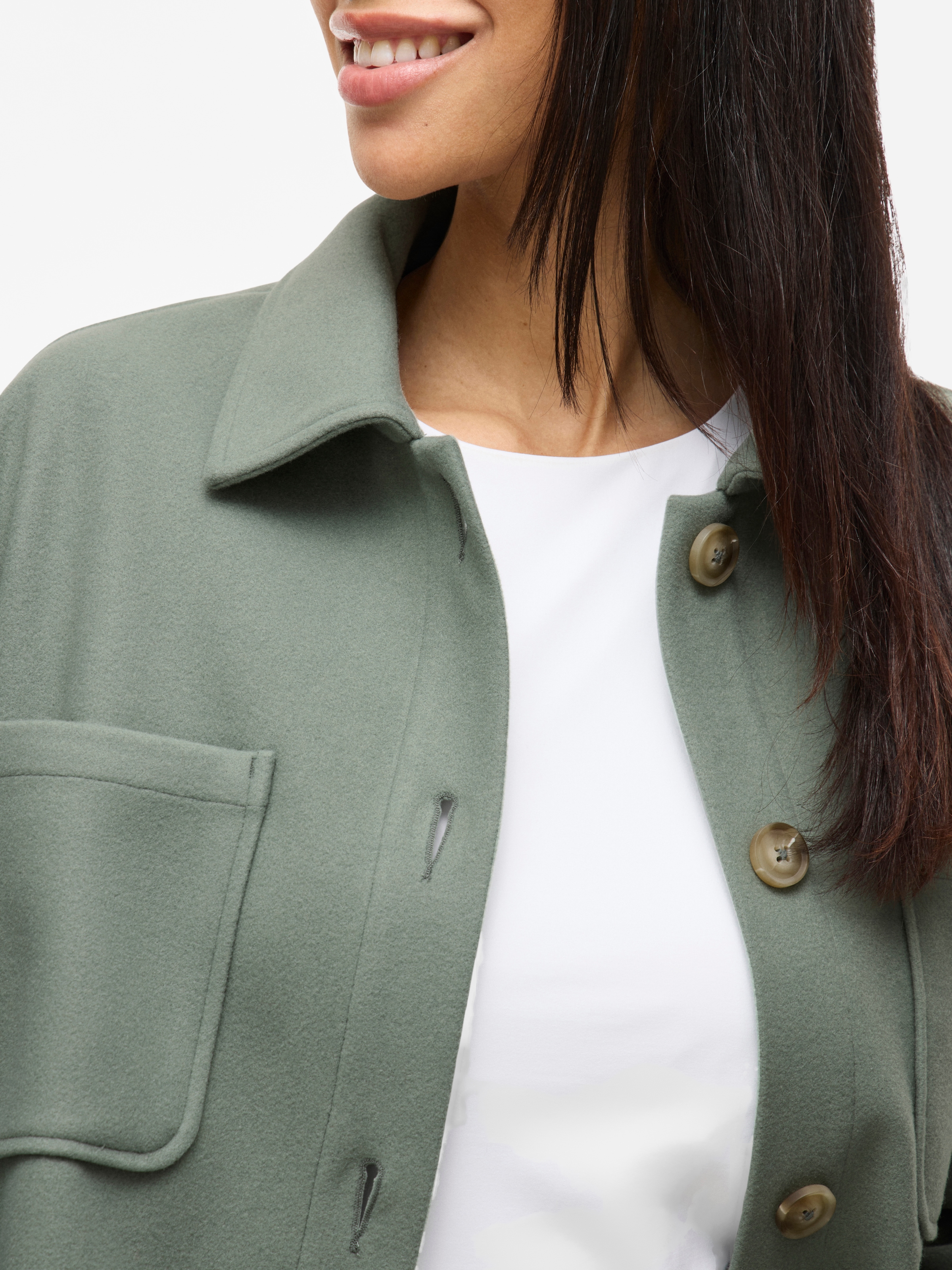 Vila Veste chemise »VIKIMMI SHIRT L/S JACKET - NOOS«