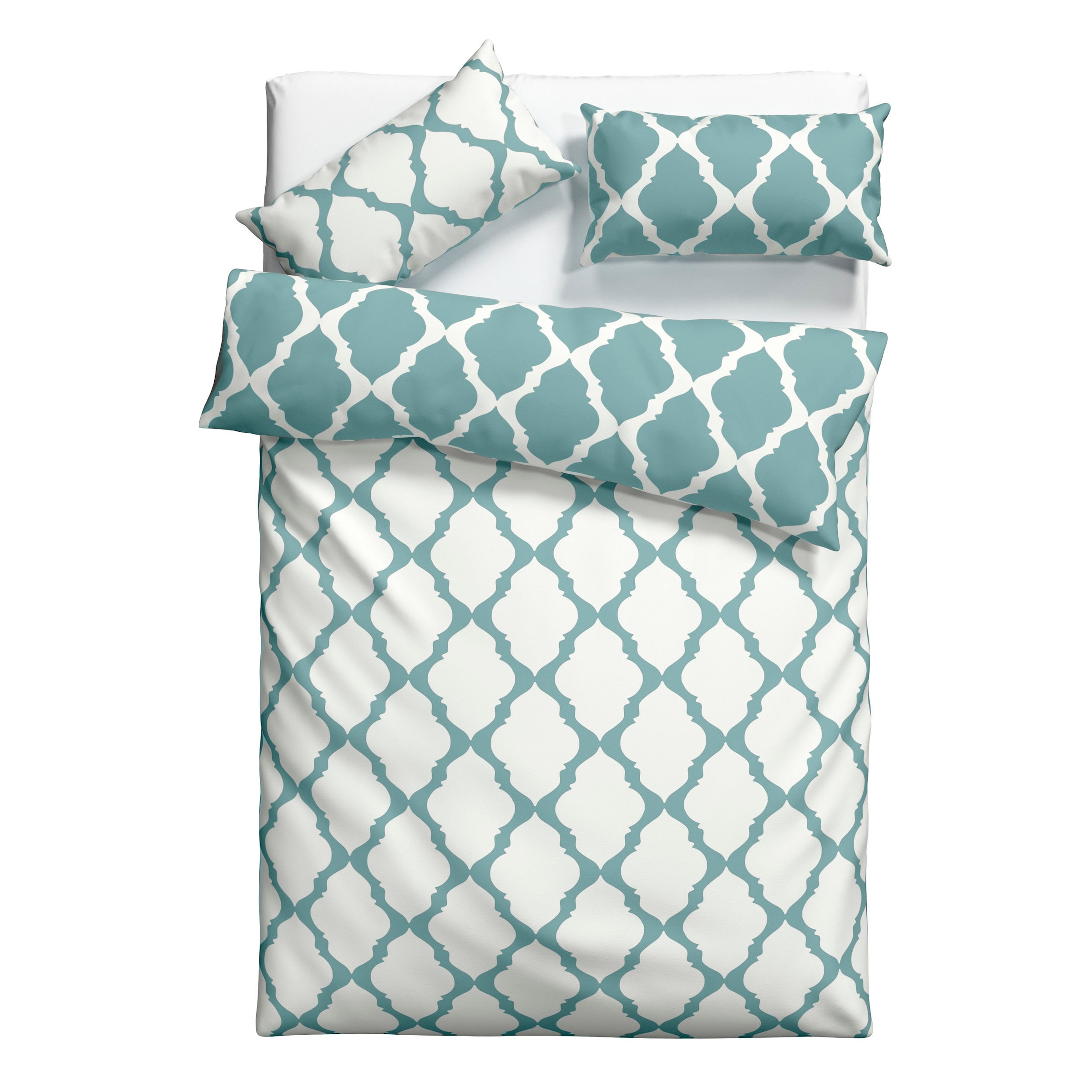 Home affaire Linge de lit réversible »Alba in Gr. 135x200 oder 155x220 cm« 2 tlg. Bettwäsche mit Wendeoptik, in verschiedenen Qualitäten, Baumwolle