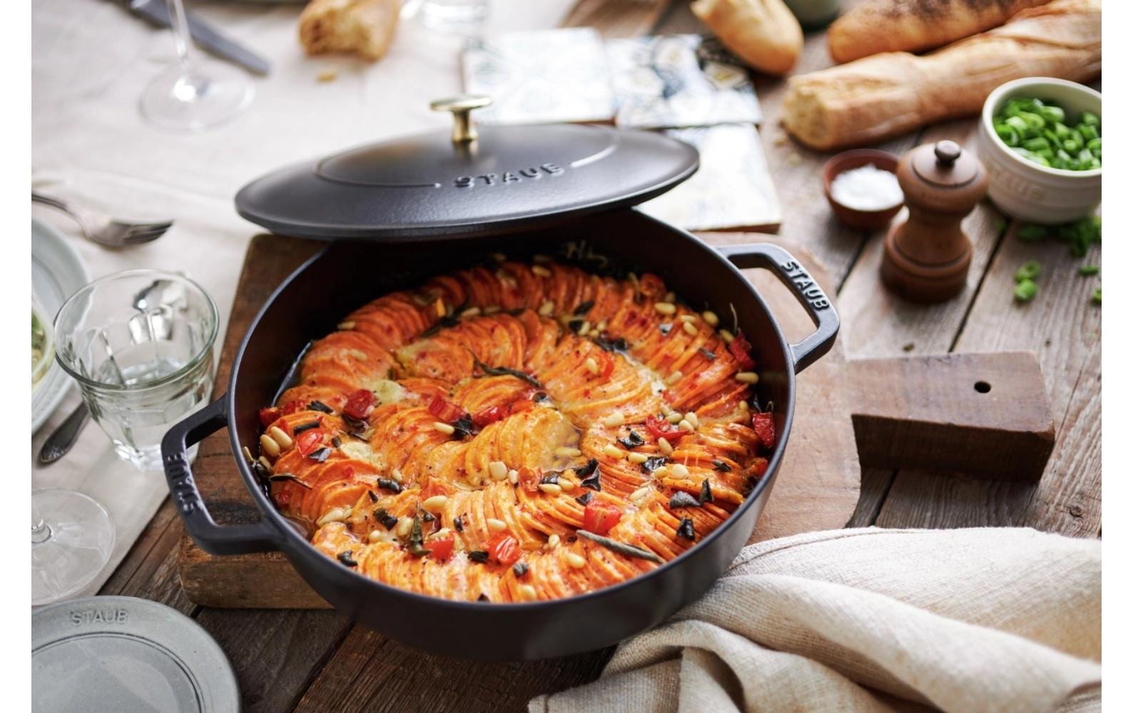 STAUB Bräter »Chistera 28 cm, 3,7 l« Eisen | Gusseisen