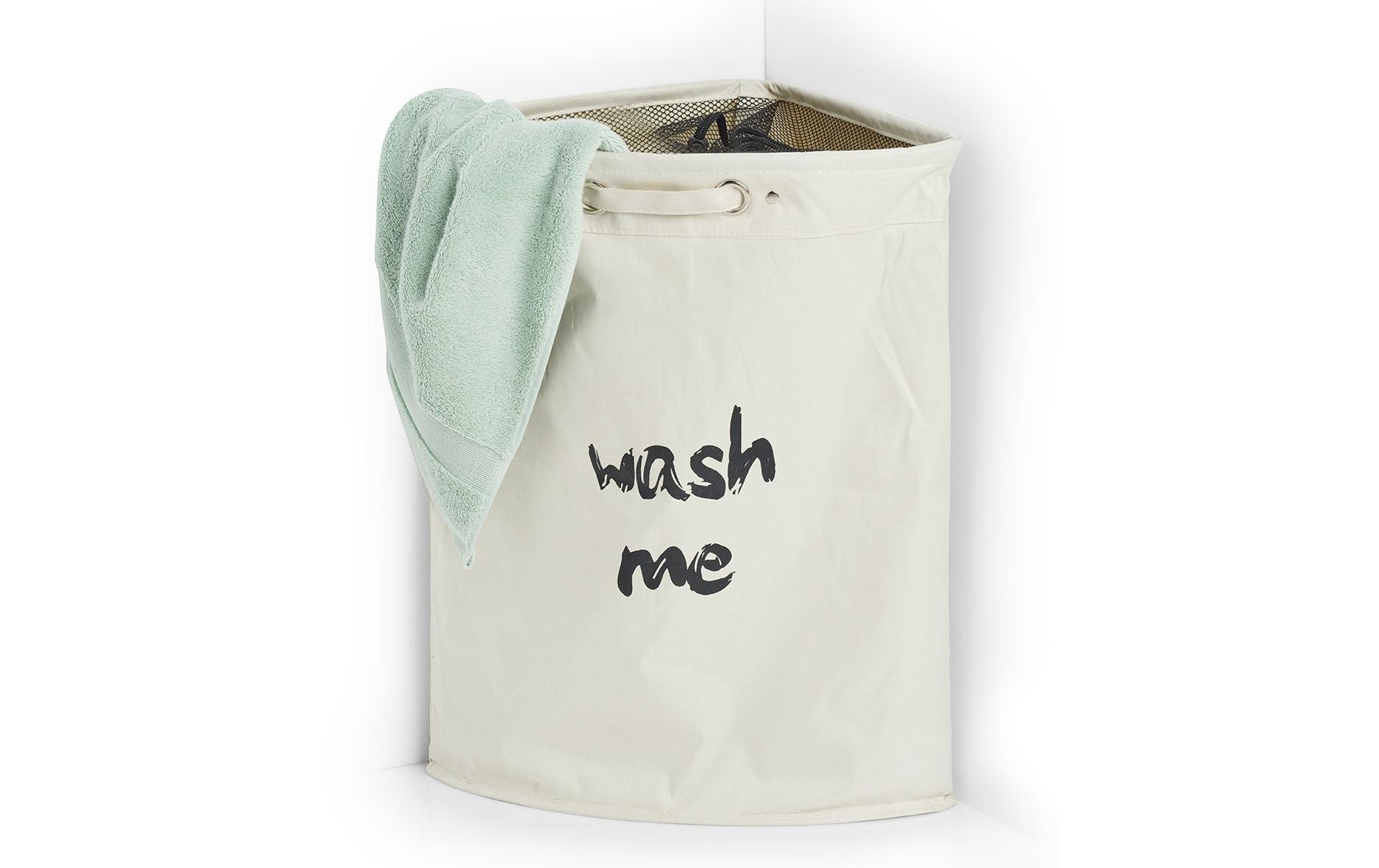 ♕ Zeller Wäschekorb Wash« auf Present versandkostenfrei »Wäschesammler