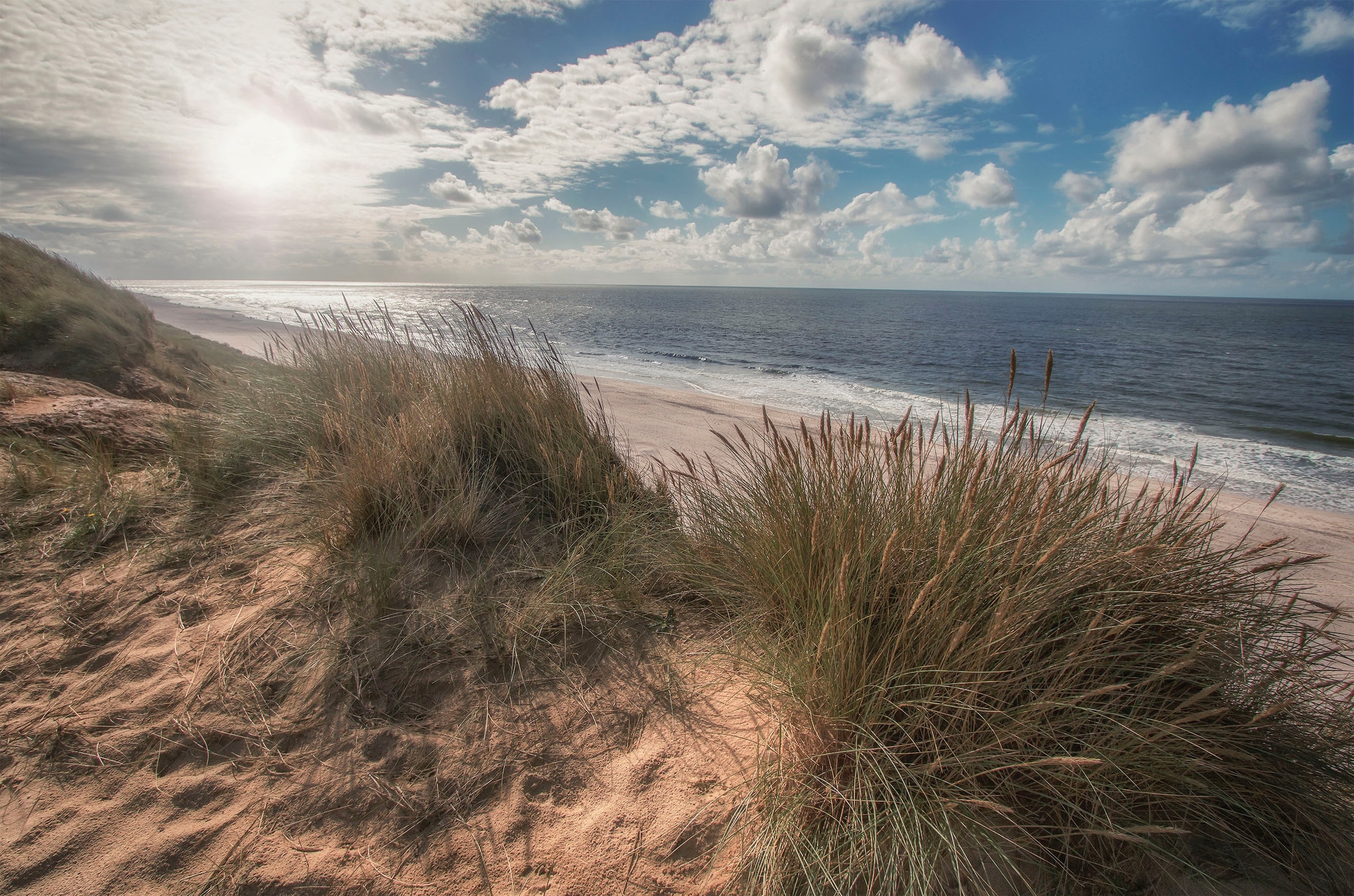 Image of Bönninghoff Leinwandbild "Wandbild STRAND SYLT 78x118 cm – Leinwandbild Keilrahmen Deko modern" Strand 1 Stk. tlg. auf Keilrahmen gespannt
