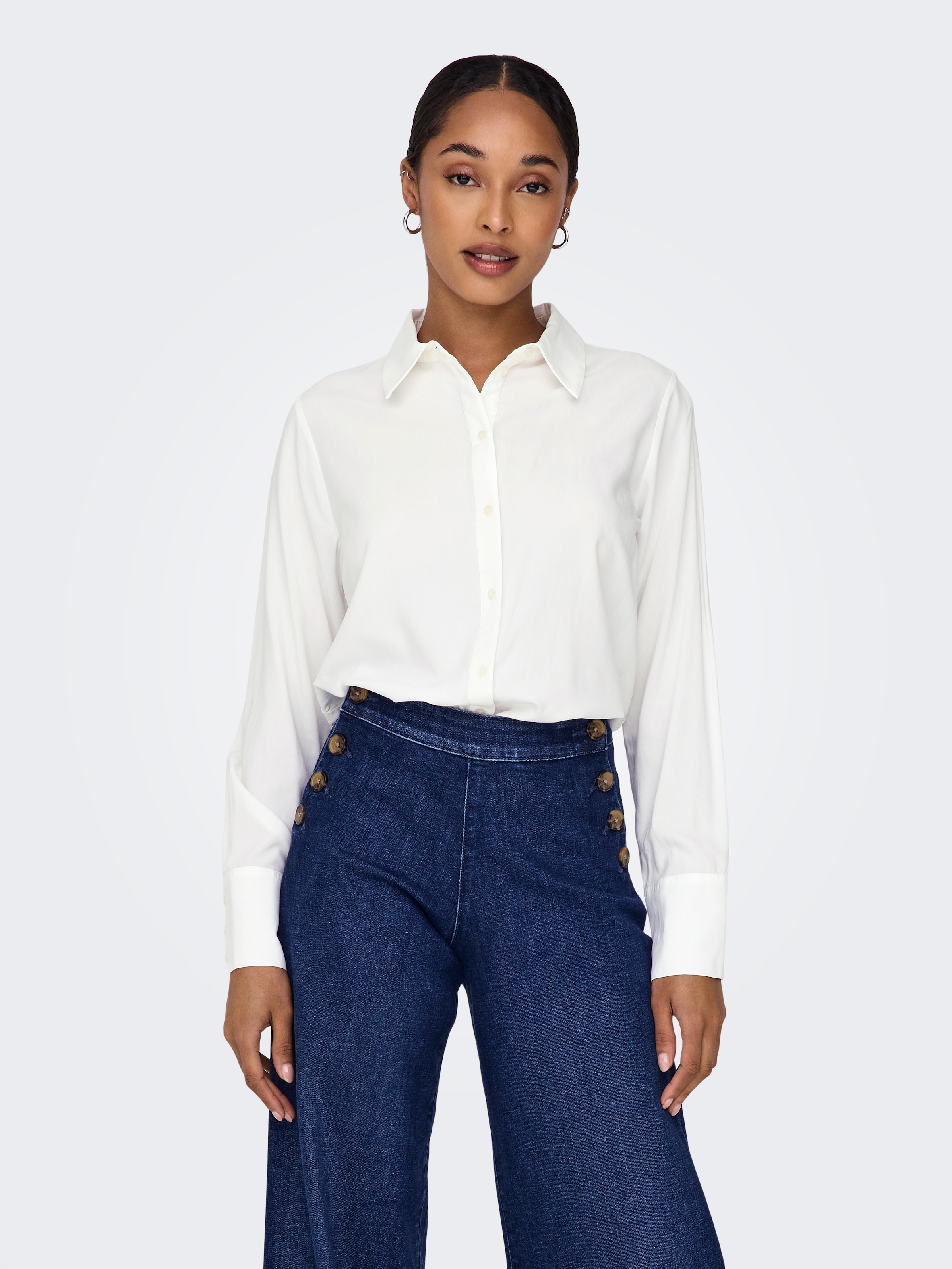 Image of ONLY Hemdbluse "ONLBERIT LIFE L/S SHIRT WVN"