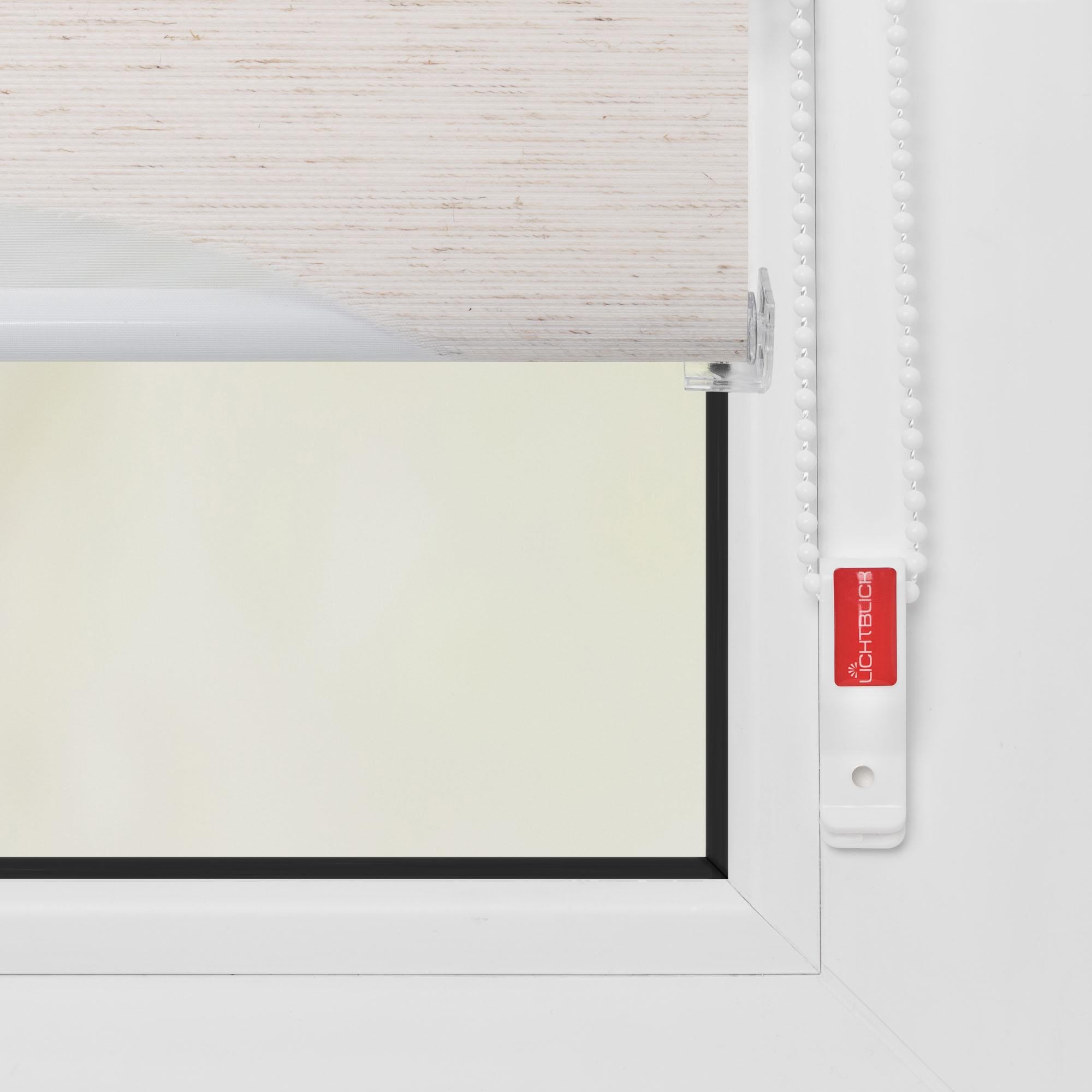 LICHTBLICK ORIGINAL Doppelrollo »Duo Rollo Klemmfix Ellipse«, Lichtschutz, ohne Bohren, im Fixmass