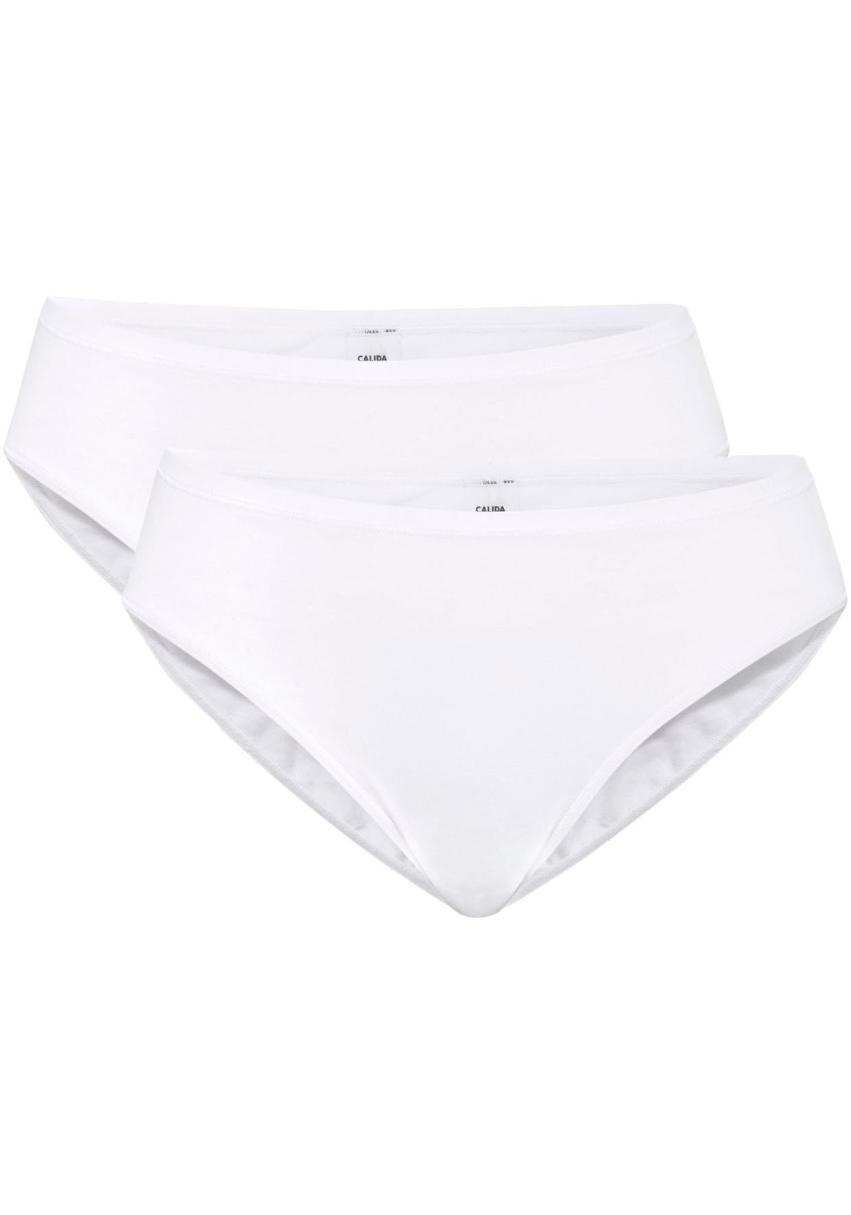 Image of CALIDA Slip "Benefit Women" 2er Pack, elastisch, Single Jersey-Qualität, weich, Basic