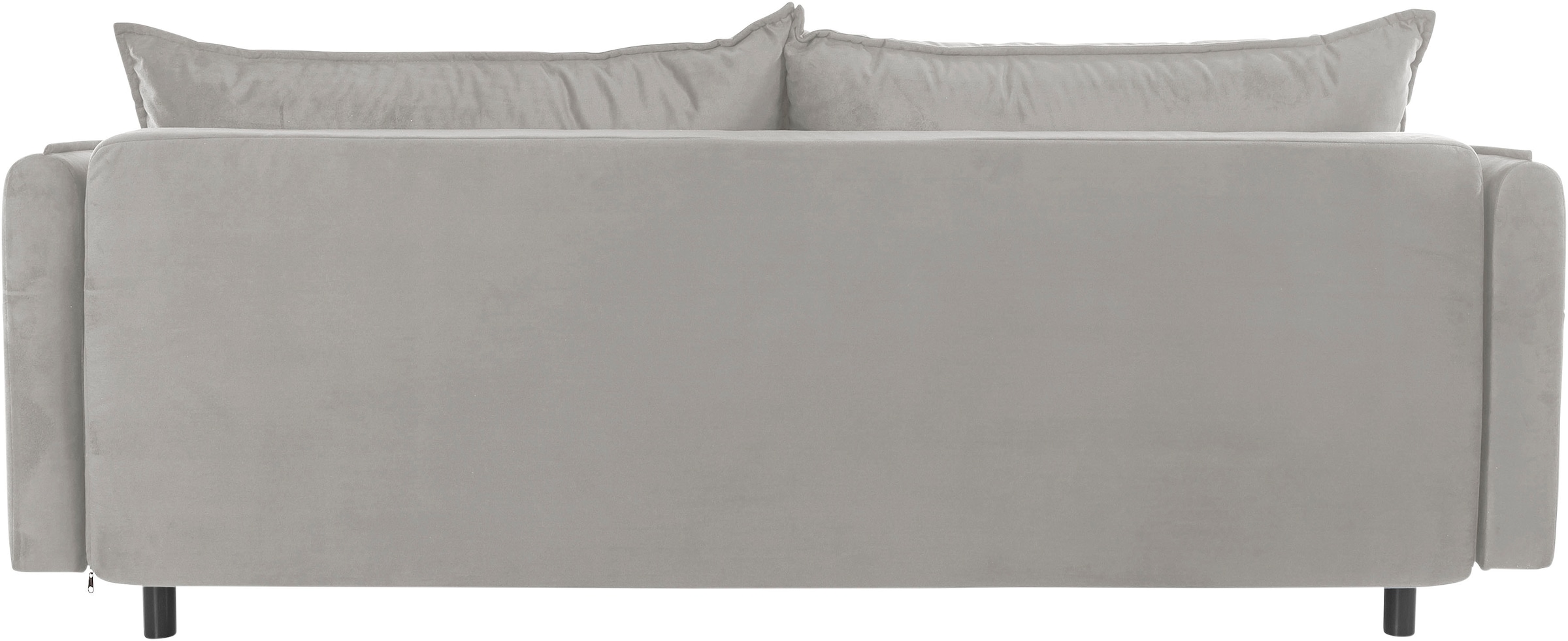 INOSIGN Schlafsofa »Asra« incl. Bettfunktion und Bettkasten, Seitentasche im Armteil, Federkern