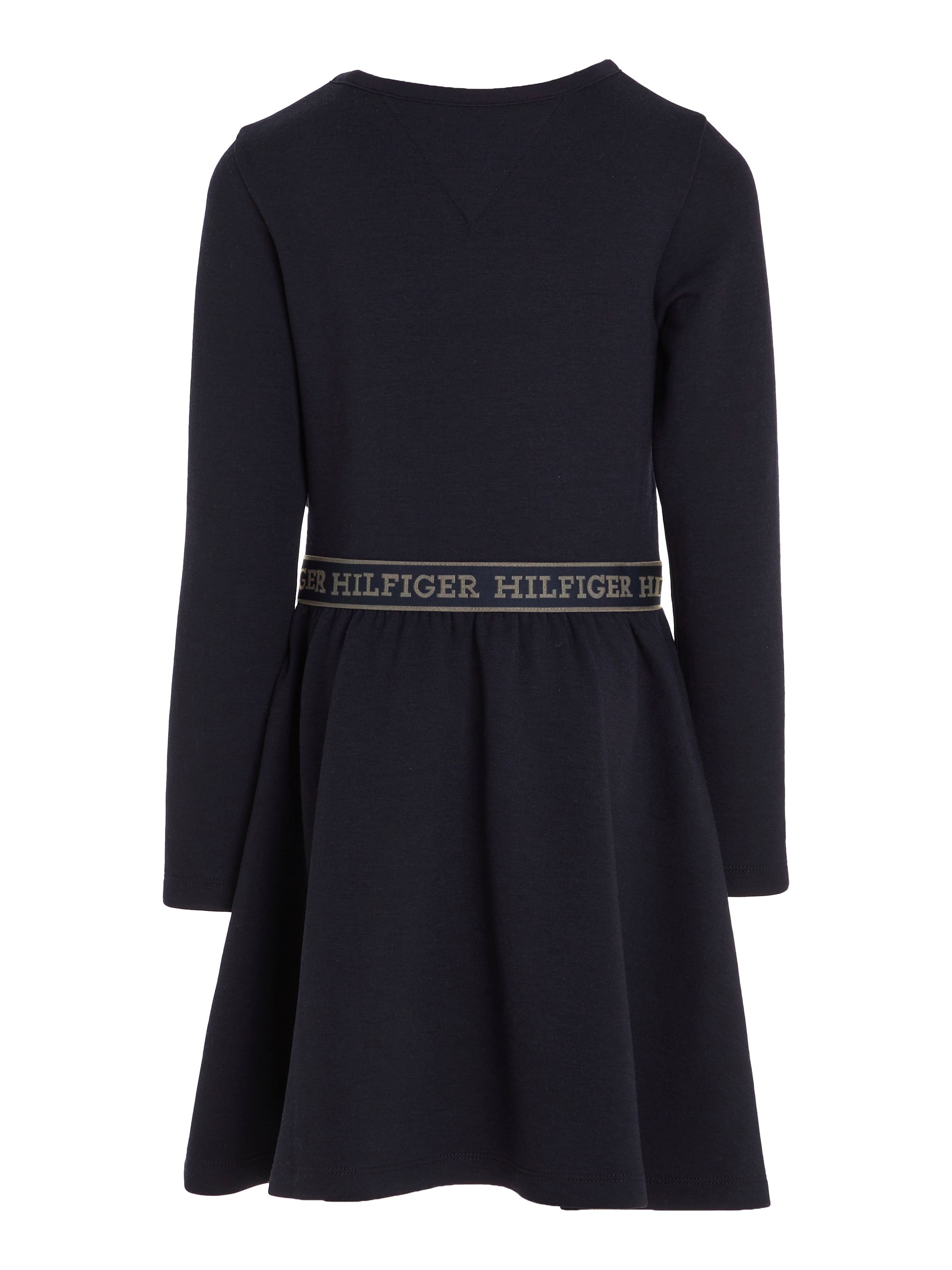 Tommy Hilfiger A-Linien-Kleid »PUNTO MONOTYPE BELT DRESS«