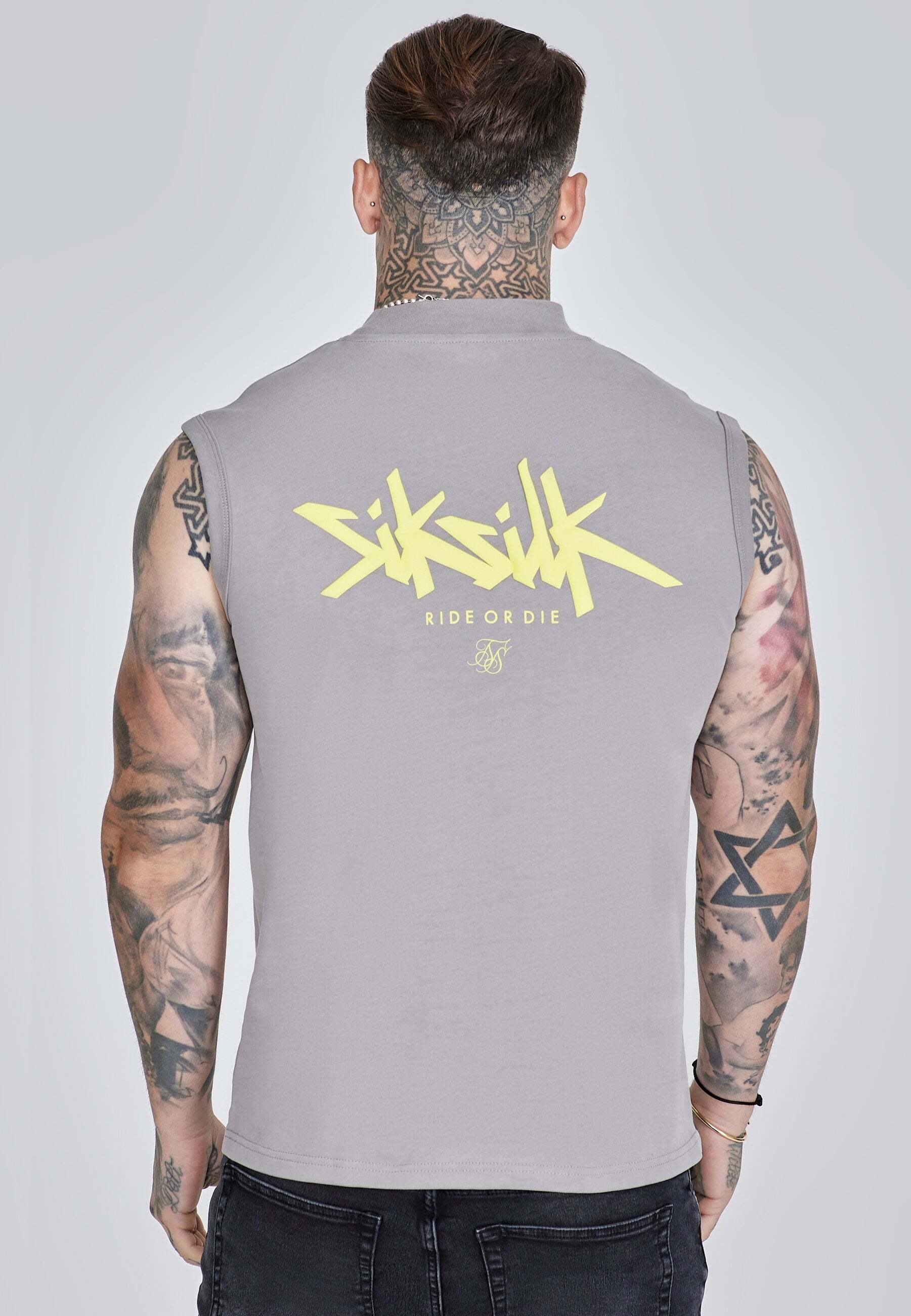 Siksilk Kurzarmshirt »Siksilk Top Active Vest«