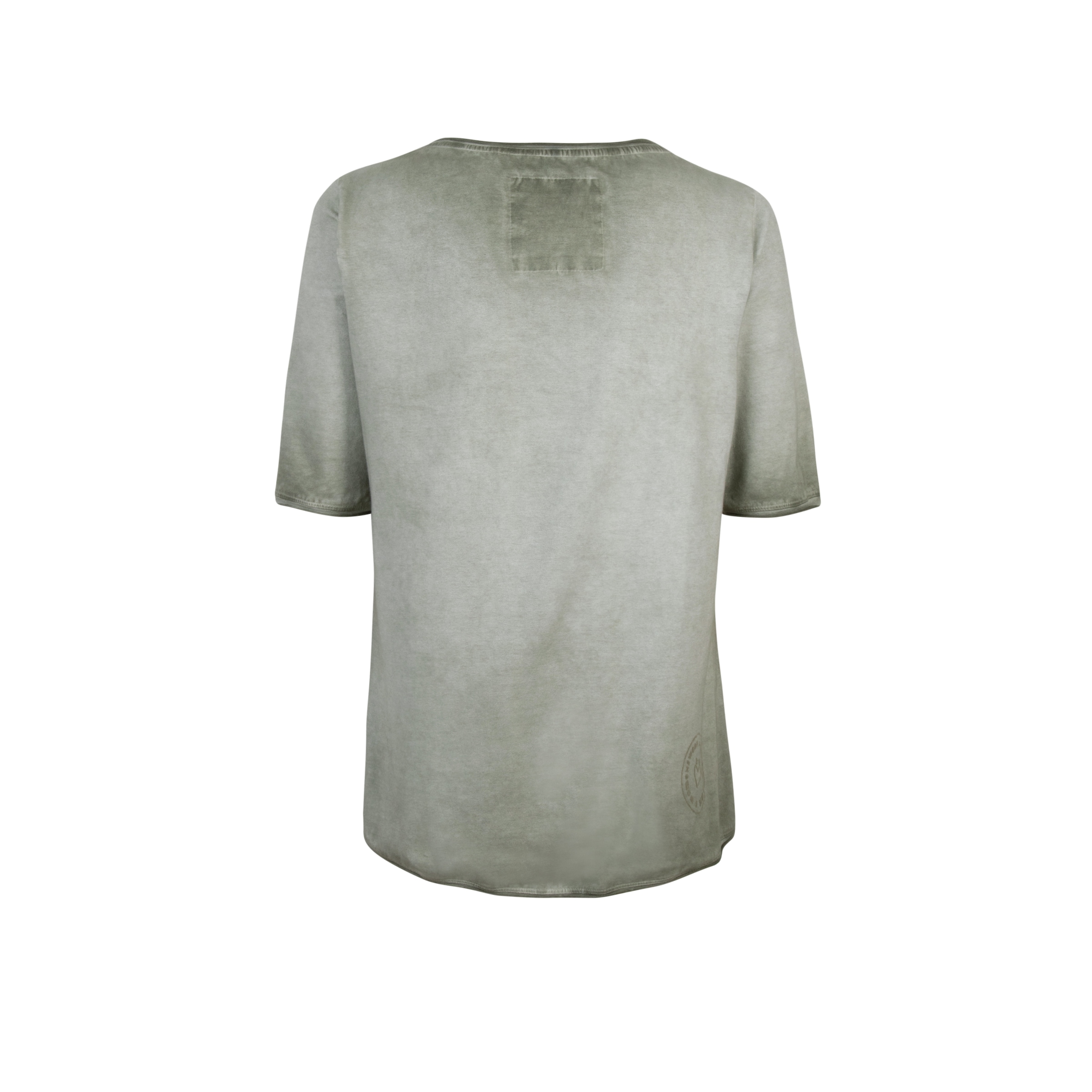 Lieblingsstück Rundhalsshirt »CandiceEP«, mit Statement-Stickerei und im Batik-Look