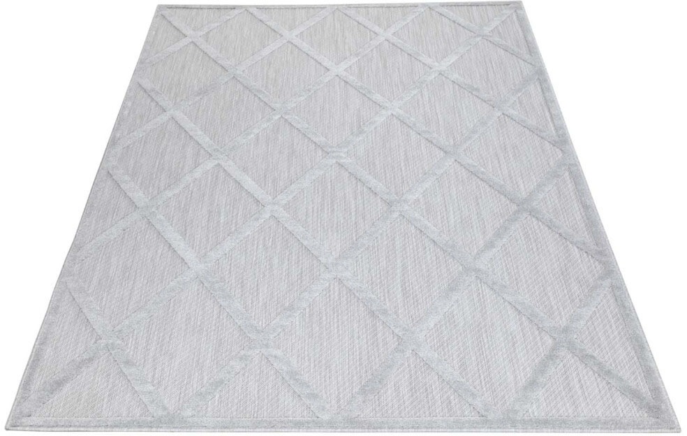 Image of Carpet City Teppich »Santorini«, rechteckig, 5 mm Höhe, 3D-Effekt, für Wohnzimmer, Flur, Küche, Wintergarten, Balkon, Wetterfest & UV-beständig bei Ackermann Versand Schweiz