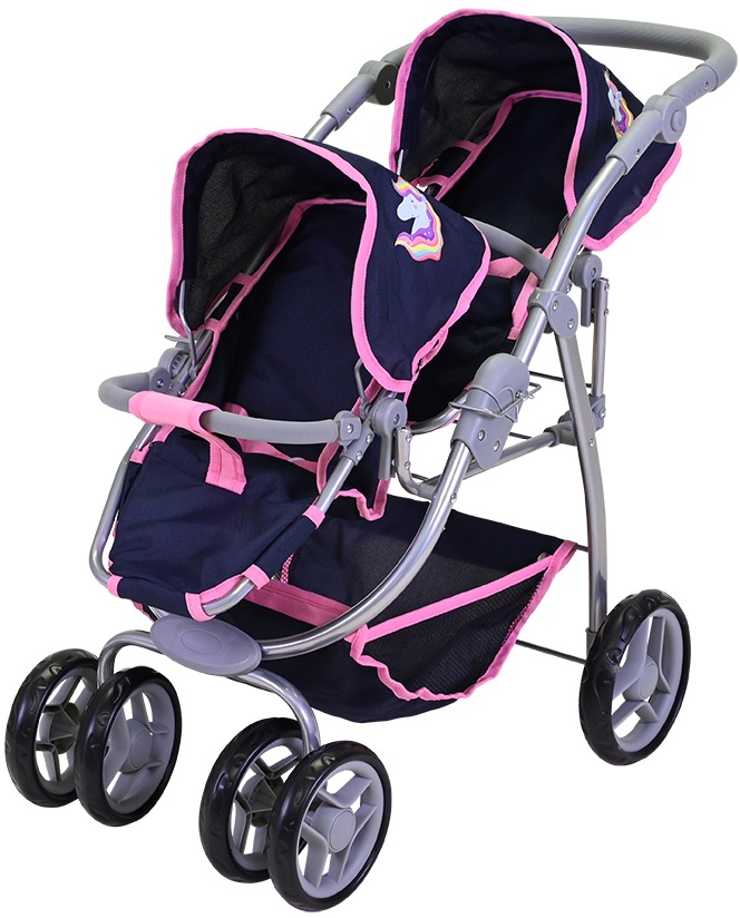 Image of Knorrtoys® Puppen-Zwillingsbuggy »Milo - Magic Unicorn« bei Ackermann Versand Schweiz