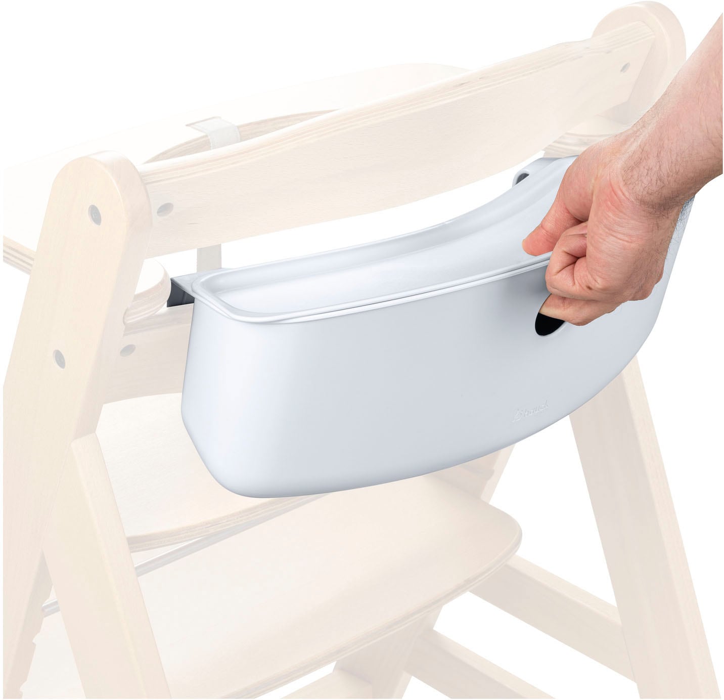 Hauck Boîte de rangement »Highchair Box S, white« für Hochstühle