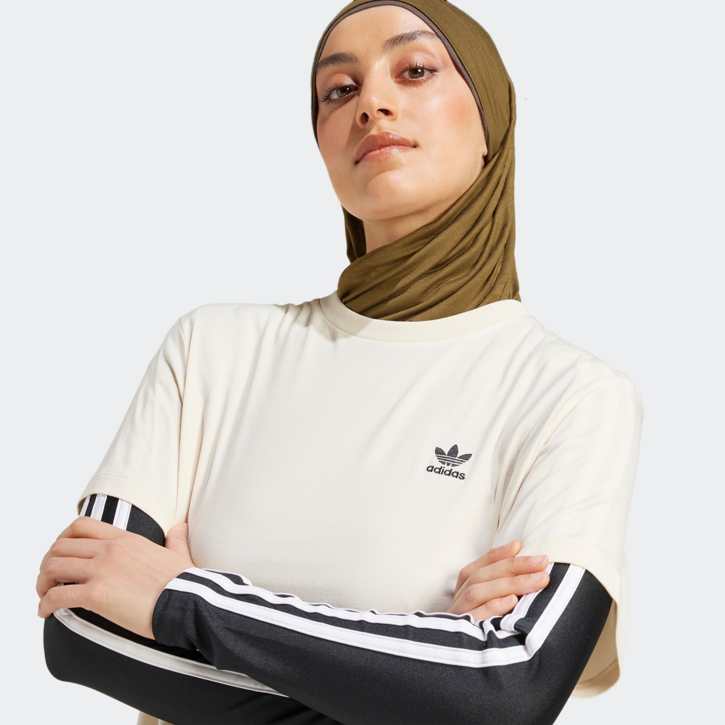 adidas Originals T-Shirt »TREFOIL TEE LEO«