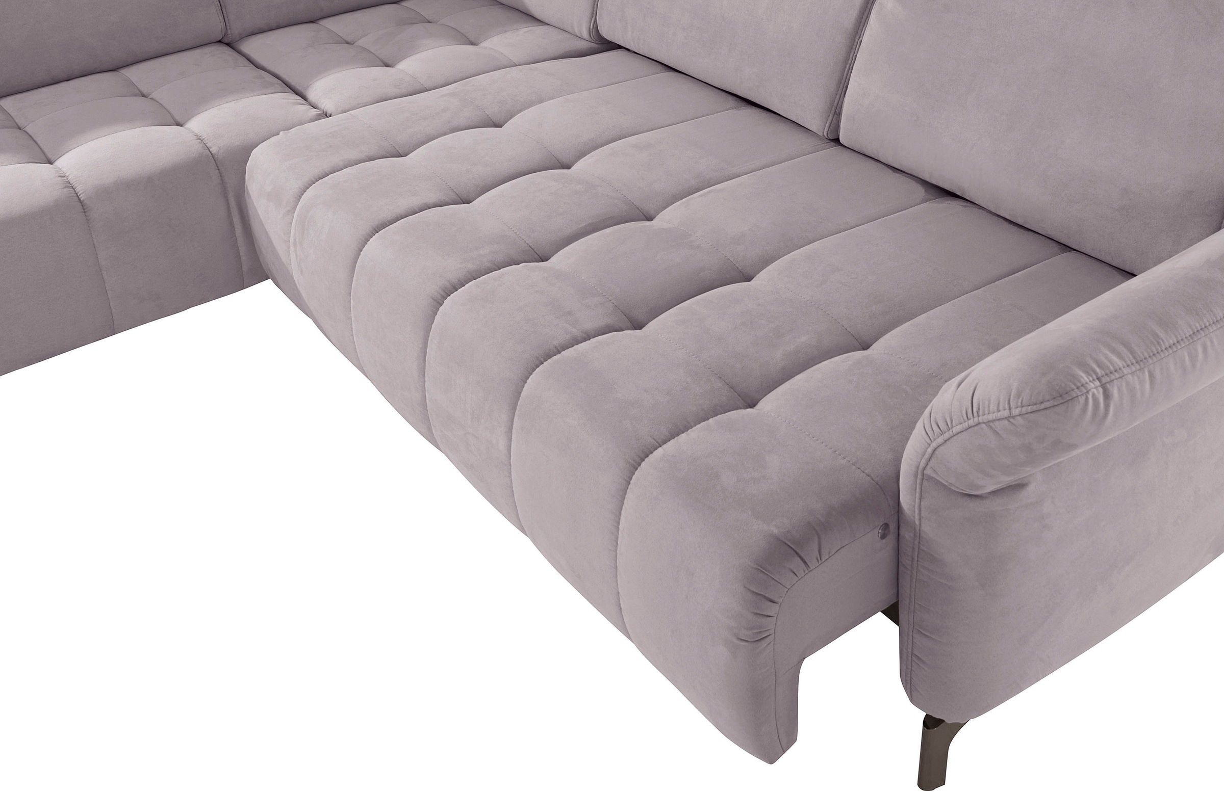 INOSIGN Ecksofa »Fresh L-Form«, Federkern, wahlweise Kopfteilverstellung und motorischer Vorziehsitz
