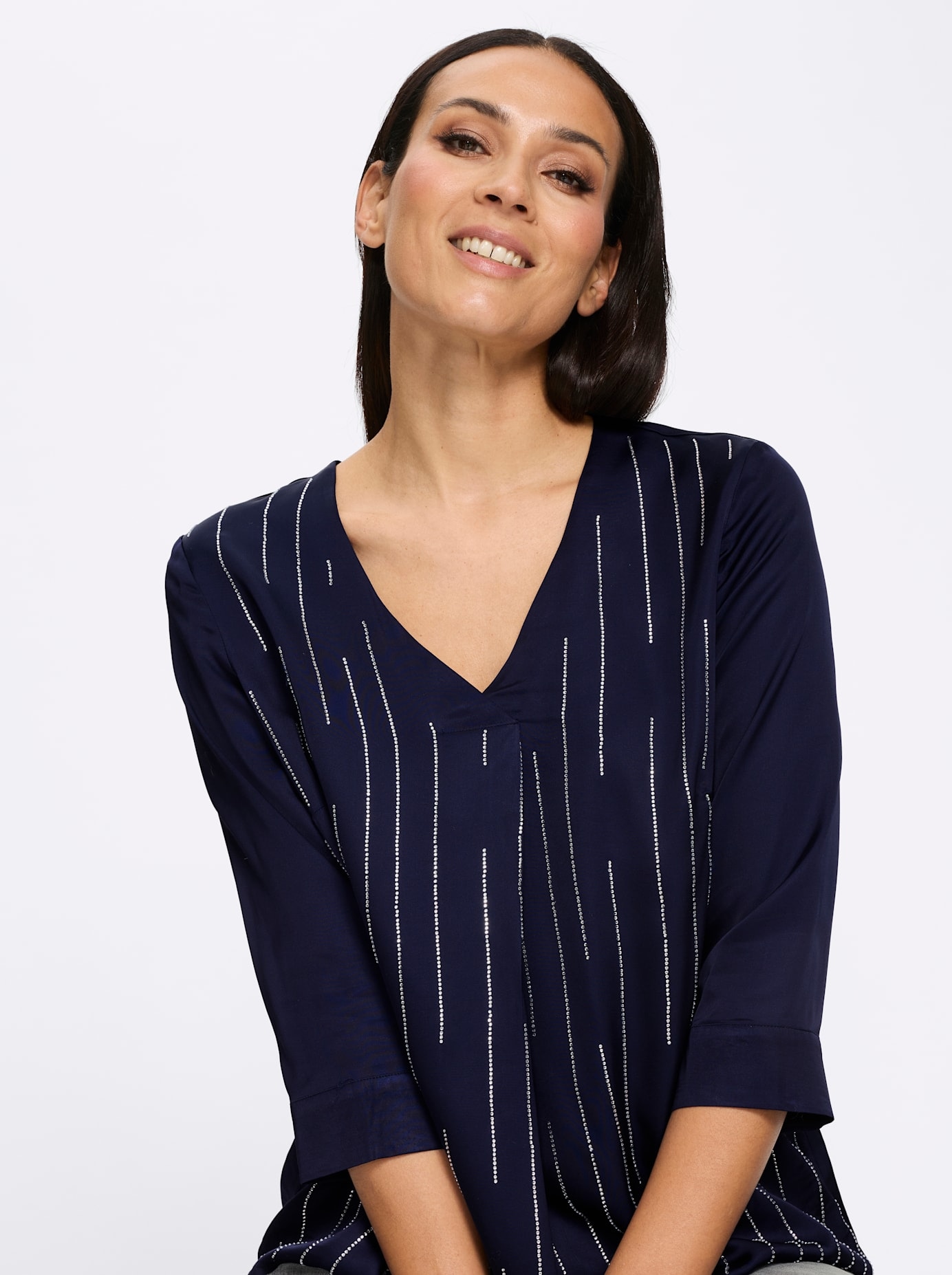 heine Satinbluse