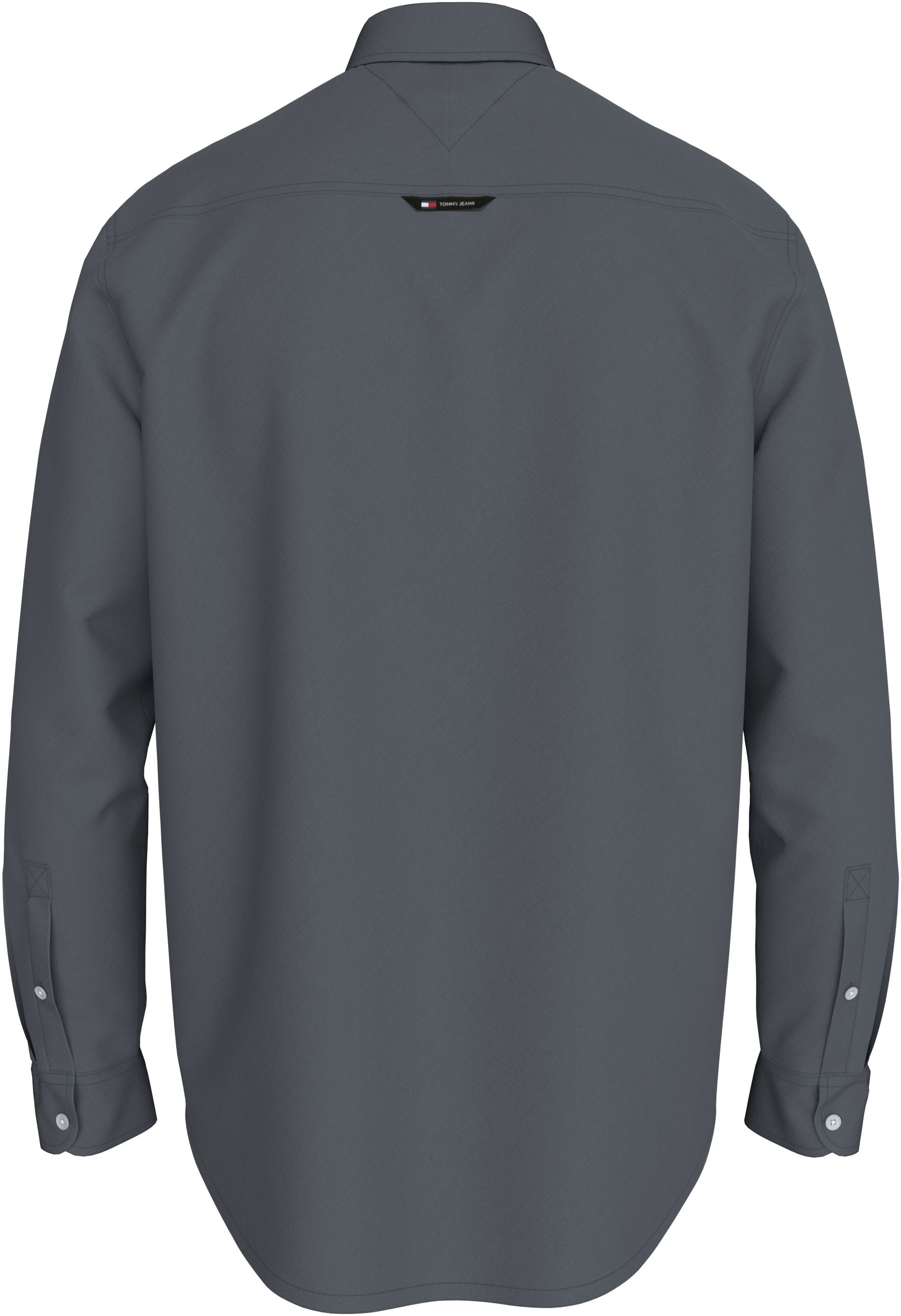 Tommy Jeans Langarmhemd »TJM ENTRY REG OXFORD SHIRT«, mit Logoprägung