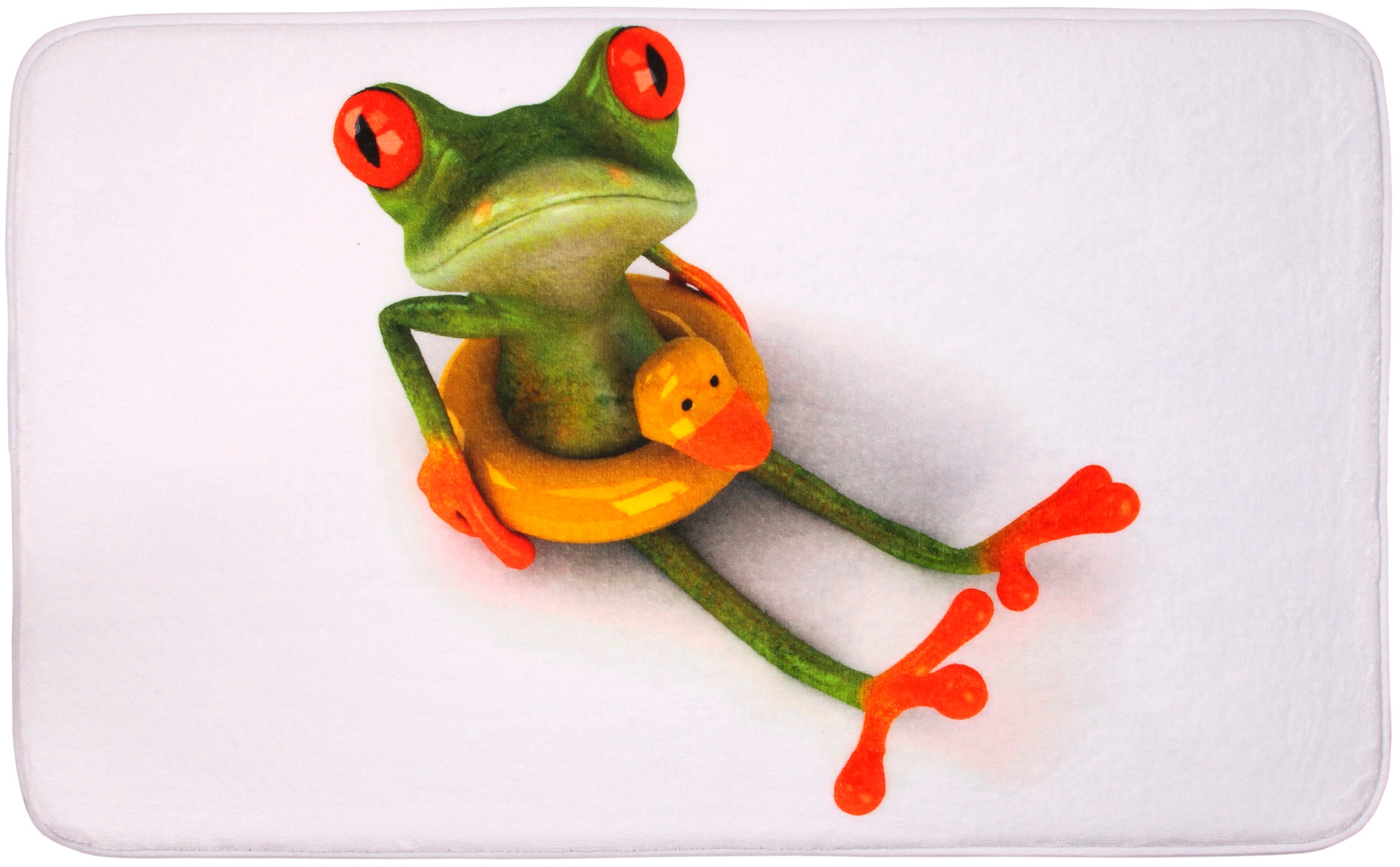 Image of Sanilo Badematte »Froggy«, Höhe 15 mm, schnell trocknend, Memory Schaum bei Ackermann Versand Schweiz