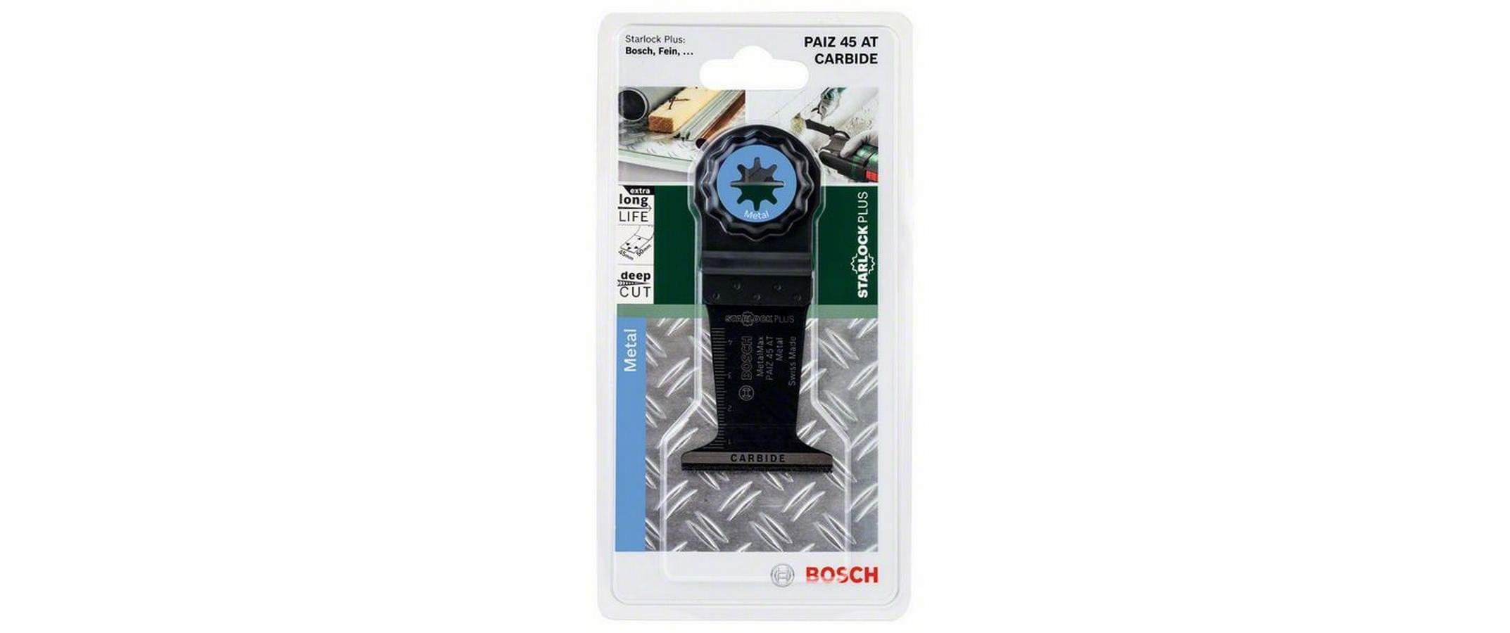 BOSCH Tauchsägeblatt »Starlock PAIZ 45 AT Metall Max, 45 mm«