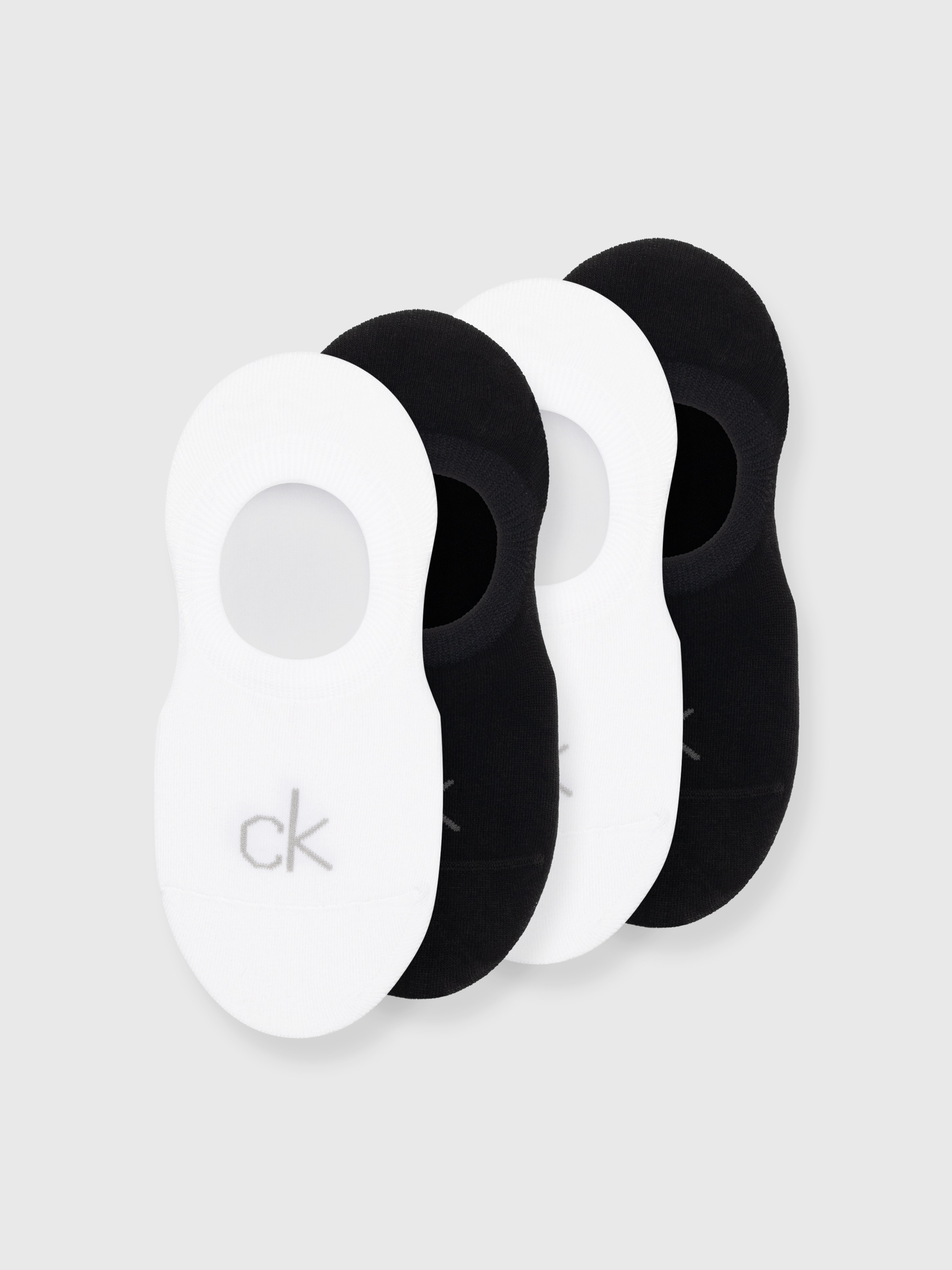 Image of Calvin Klein Füsslinge "CK WOMEN FOOTIE HIGH CUT 4P ECOMM" 4 Paar, No Show Socks