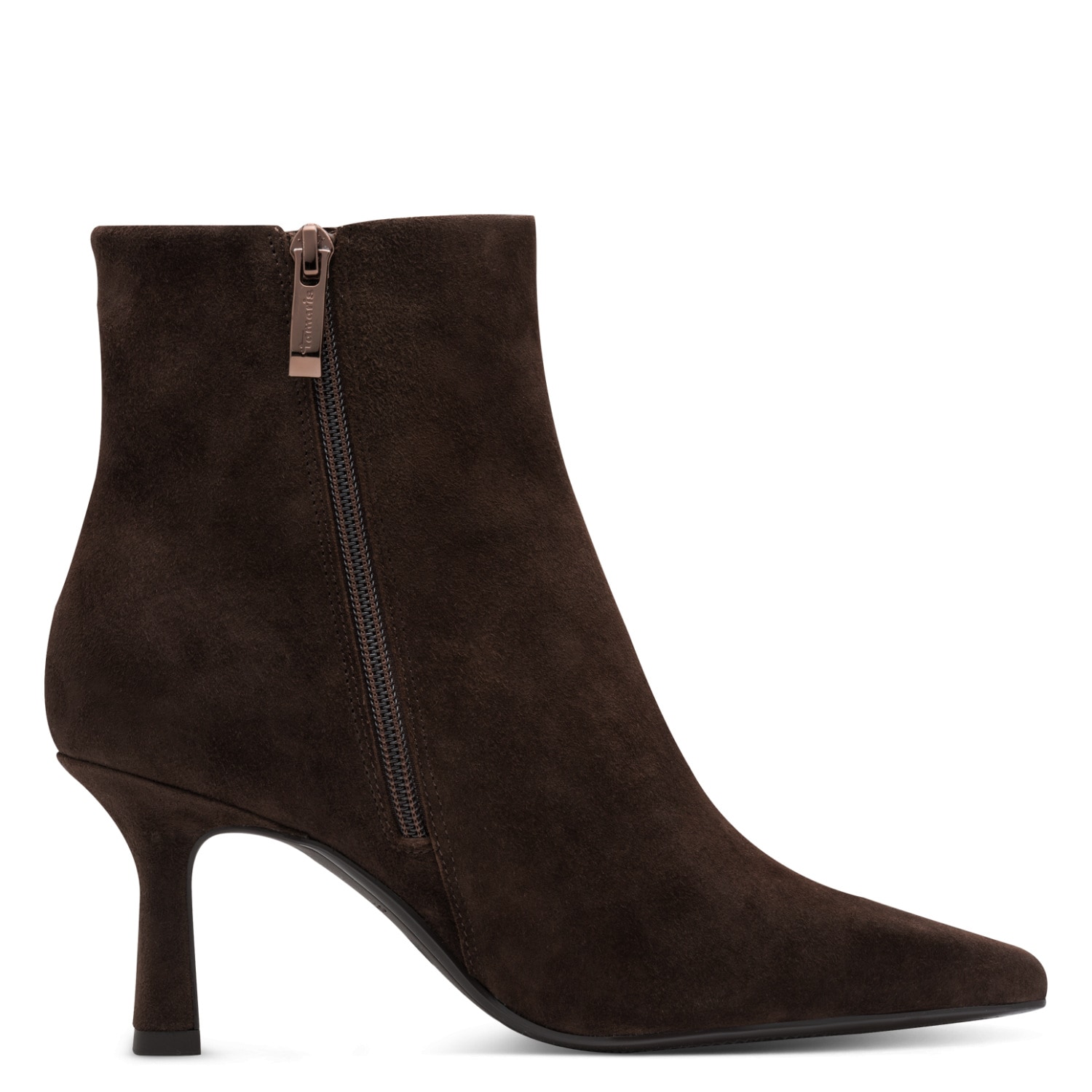 Tamaris Bottines  Talons entonnoir, bottines avec fermeture éclair intérieure fonctionnelle