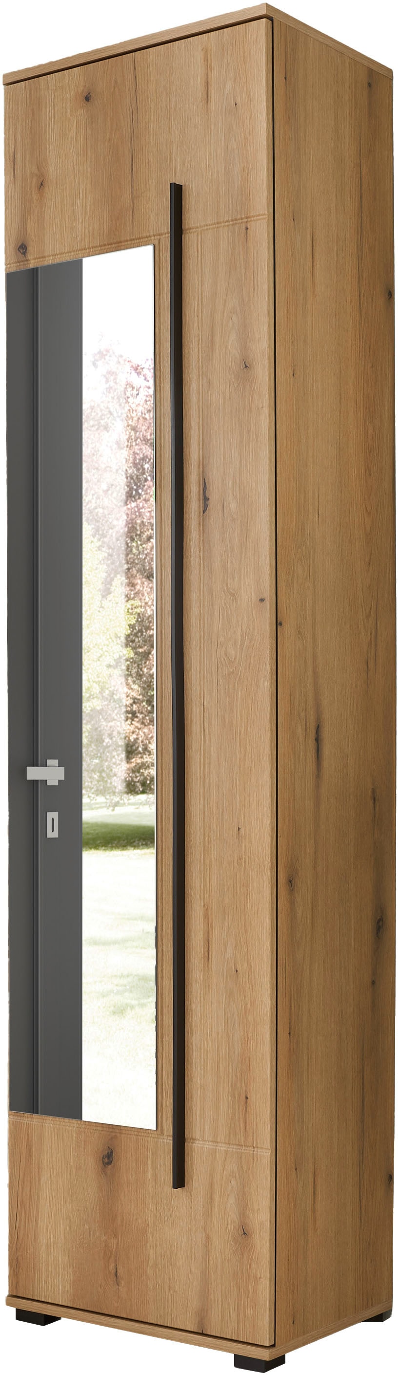 Image of Home affaire Garderobenschrank "Cantara, moderner Schrank, Schuhschrank mit Stauraum" ausreichend Stauraum, vielseitig einsetzbar, mit Spiegel, 50 cm breit
