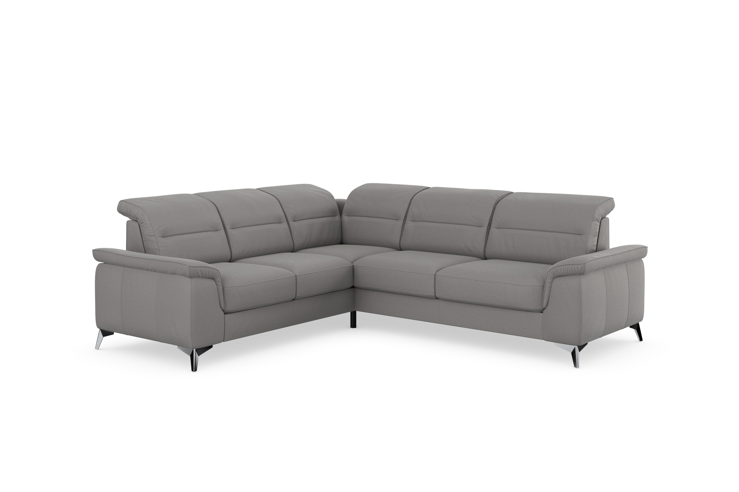 sit&more Canapé d'angle »Sinatra L-Form« optional mit Kopfteilverstellung und Armteilfunktion