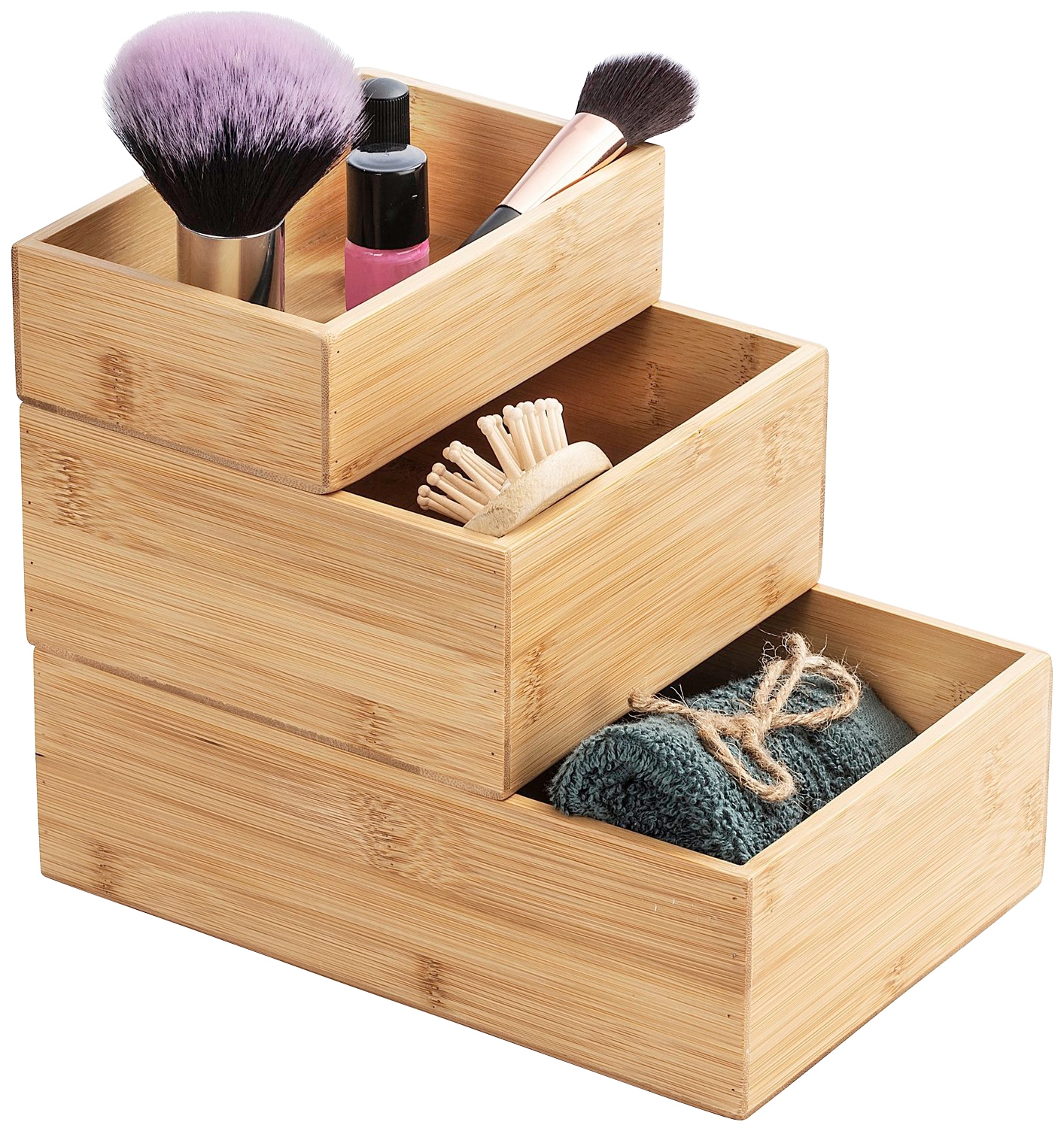 WENKO Aufbewahrungsbox »Terra«, (Set, 2 St.)