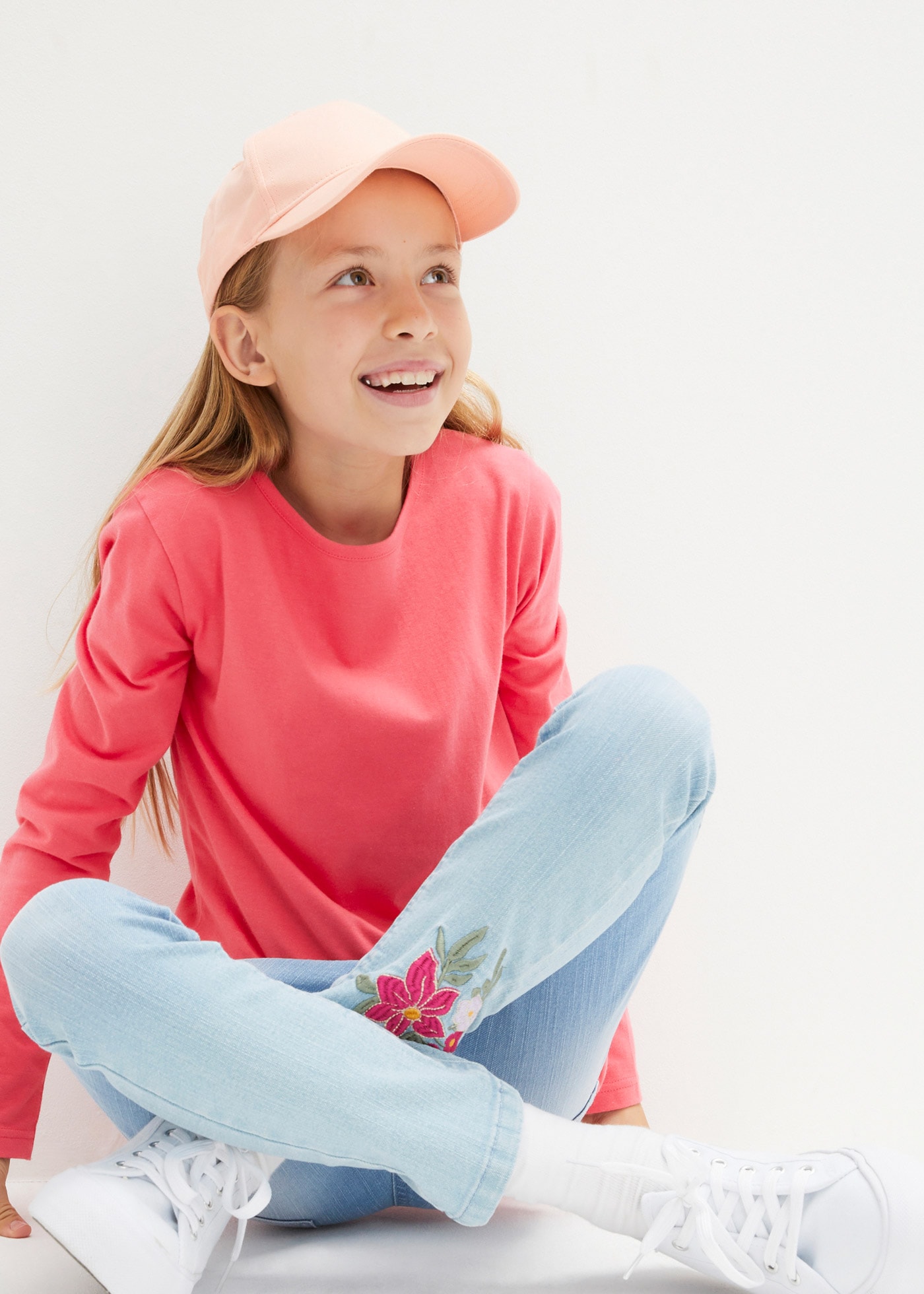 bonprix Langarmshirt »Langarmshirt aus reiner Baumwolle (3er Pack)«, 3 Stk. Langarmshirt aus reiner Baumwolle (3er Pack)
