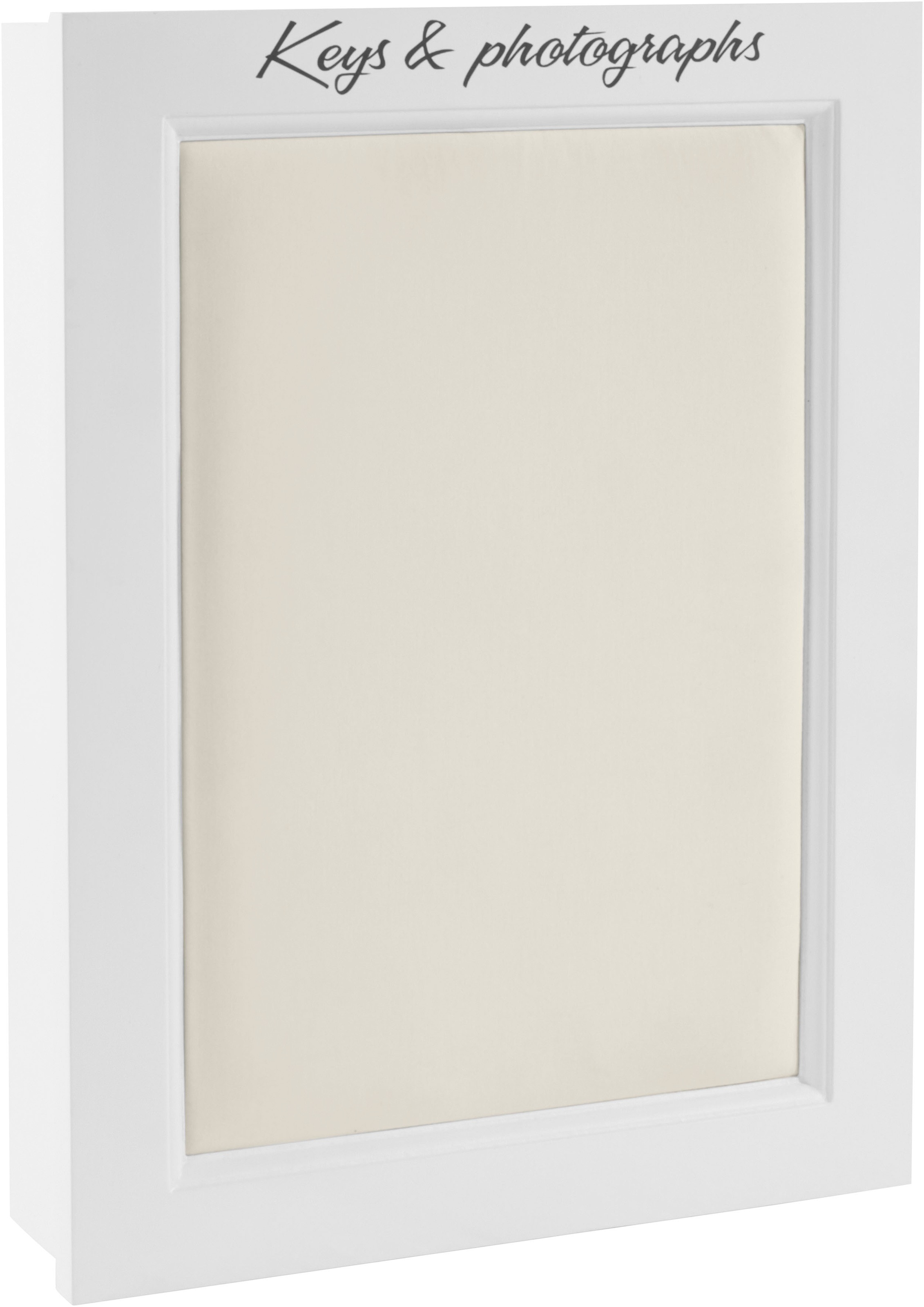 Image of Home affaire Schlüsselkasten, mit Leinenkissen zum Anpinnen von Fotos und Notizen bei Ackermann Versand Schweiz