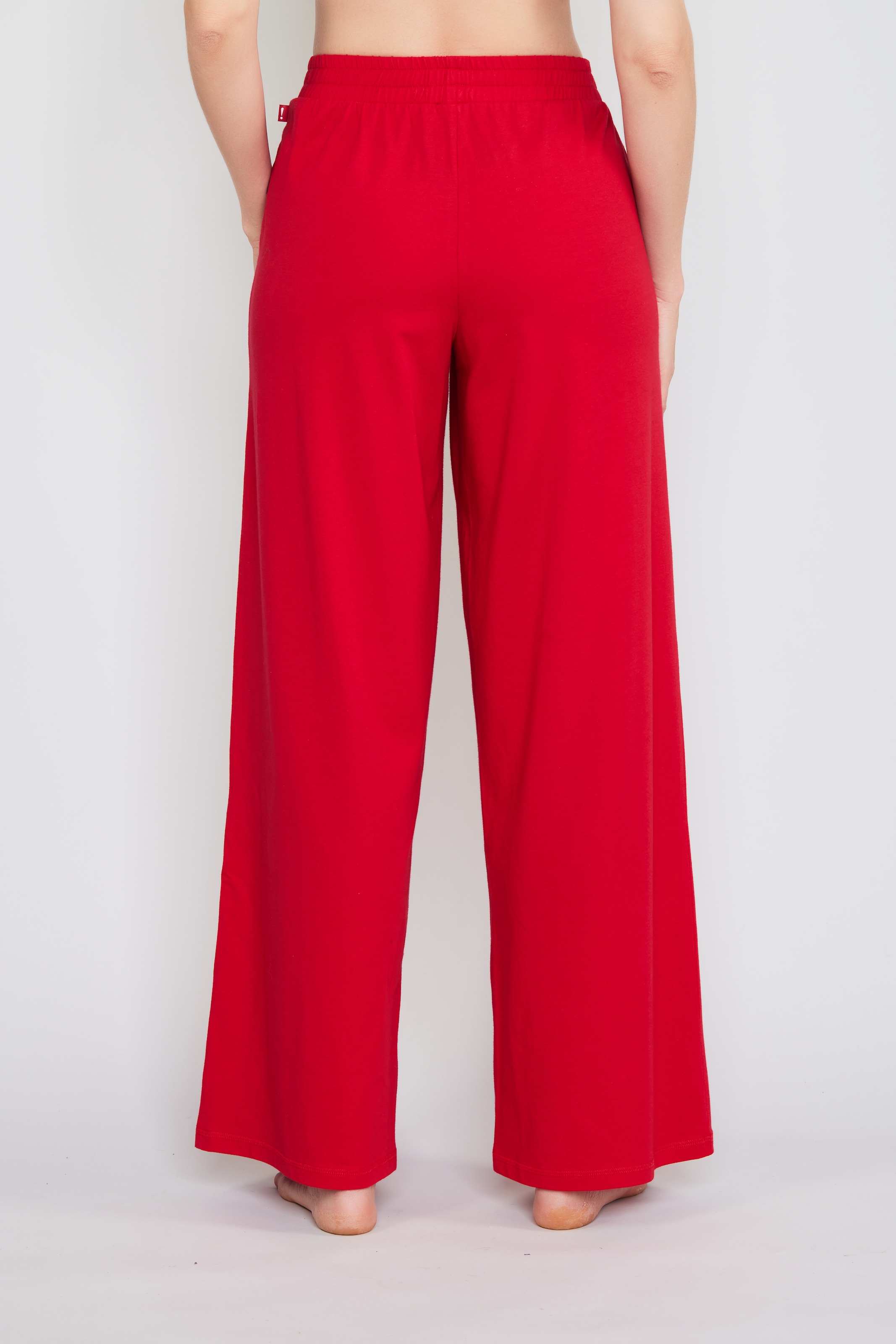 JOOP! Jeans Pyjamahose »After Dark (JOOP! Jeans)«, elastischer Bund, Cotton-Mix, weites Bein, Logo-Print, Taschen