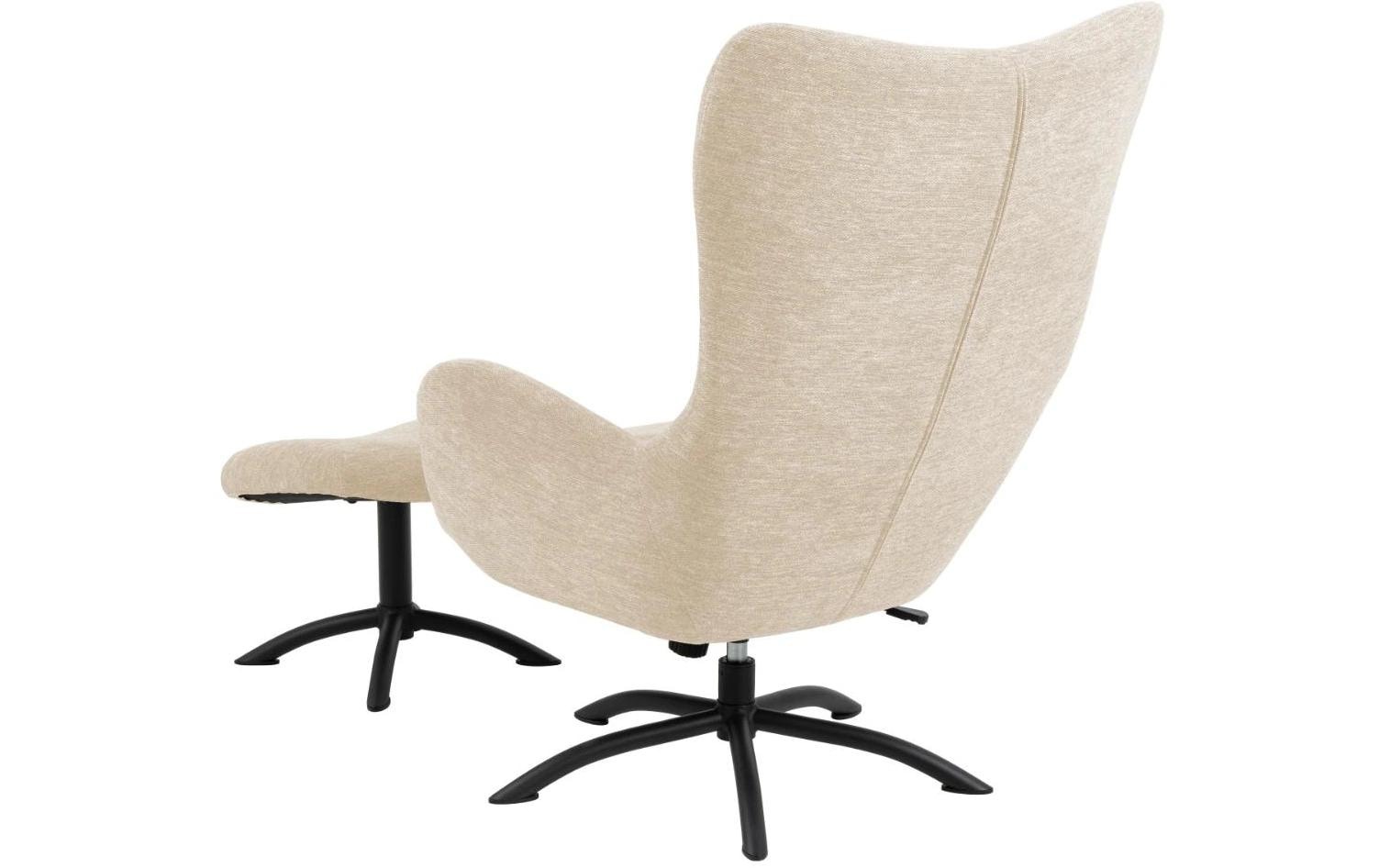 AC Design Sessel »Recliner Talgarth« 2 Stk. tlg. Eleganter Stuhl mit Hocker aus Skyland-Stoff