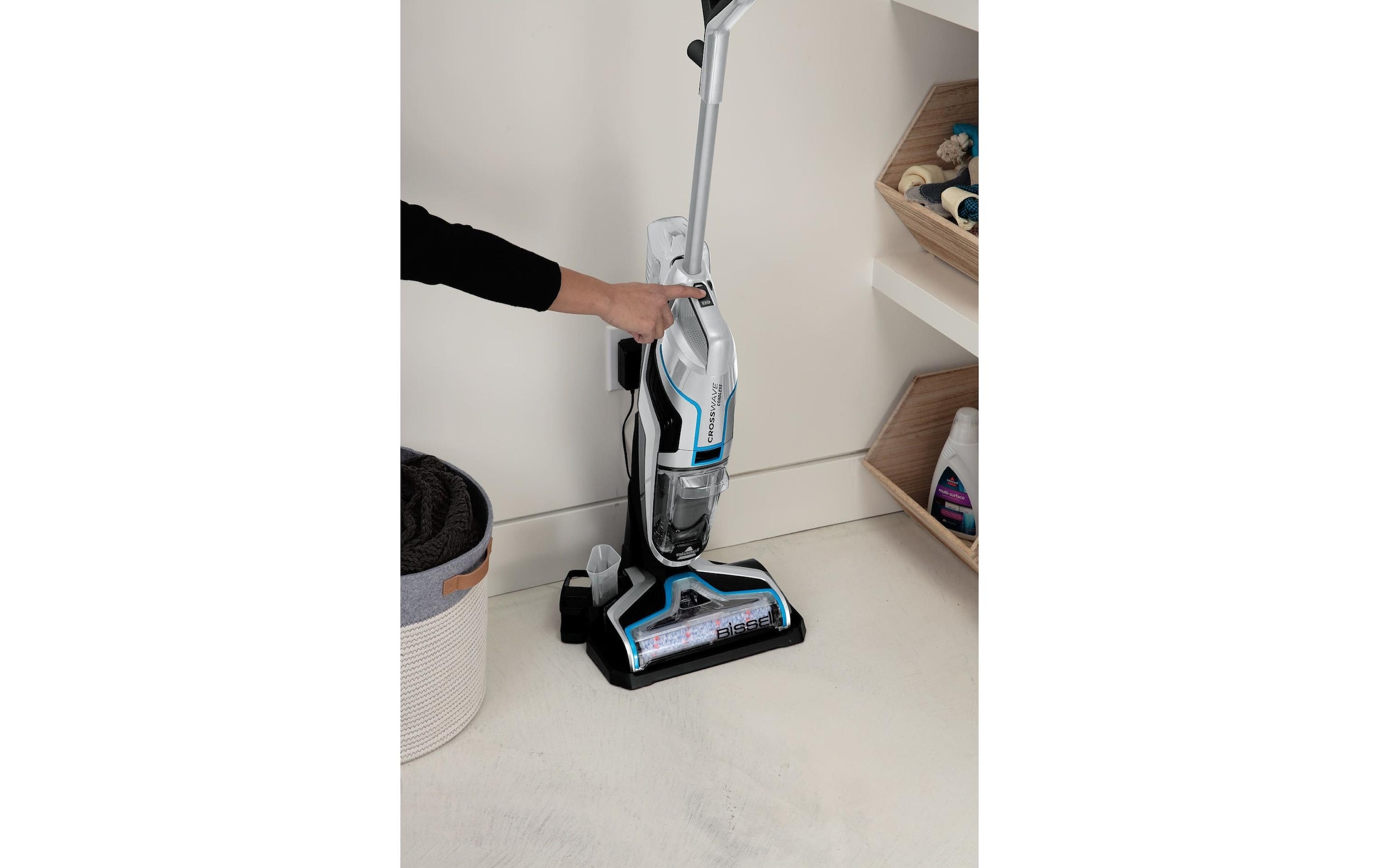 Bissell Nass-Trocken-Akkusauger »CrossWave Cordless«