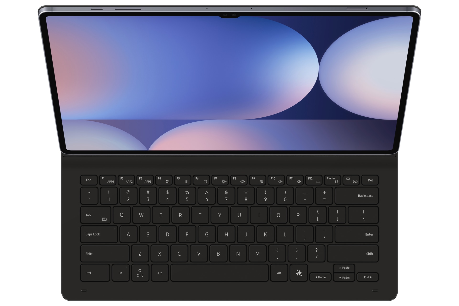 Samsung Tablet-Hülle »Book Cover Keyboard Slim für Galaxy Tab S10 Ultra | S9 Ultra«, Tastatur Cover, Schutzhülle, Tablethülle, Case, Schutzcase, stossfest