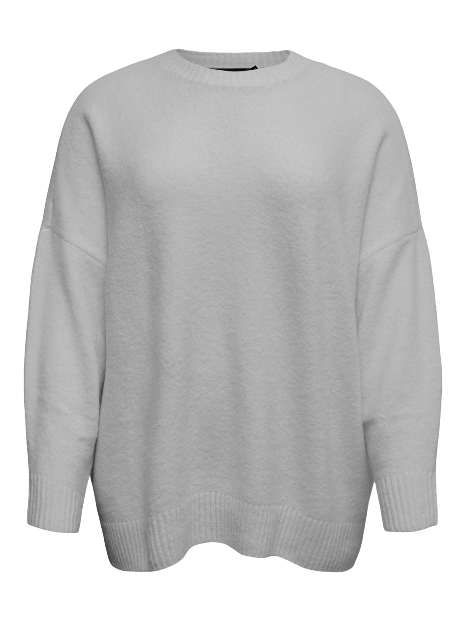 Vero Moda Curve Pull en tricot »VMCBOOM LS O-NECK PULLOVER GA NOOS CUR«