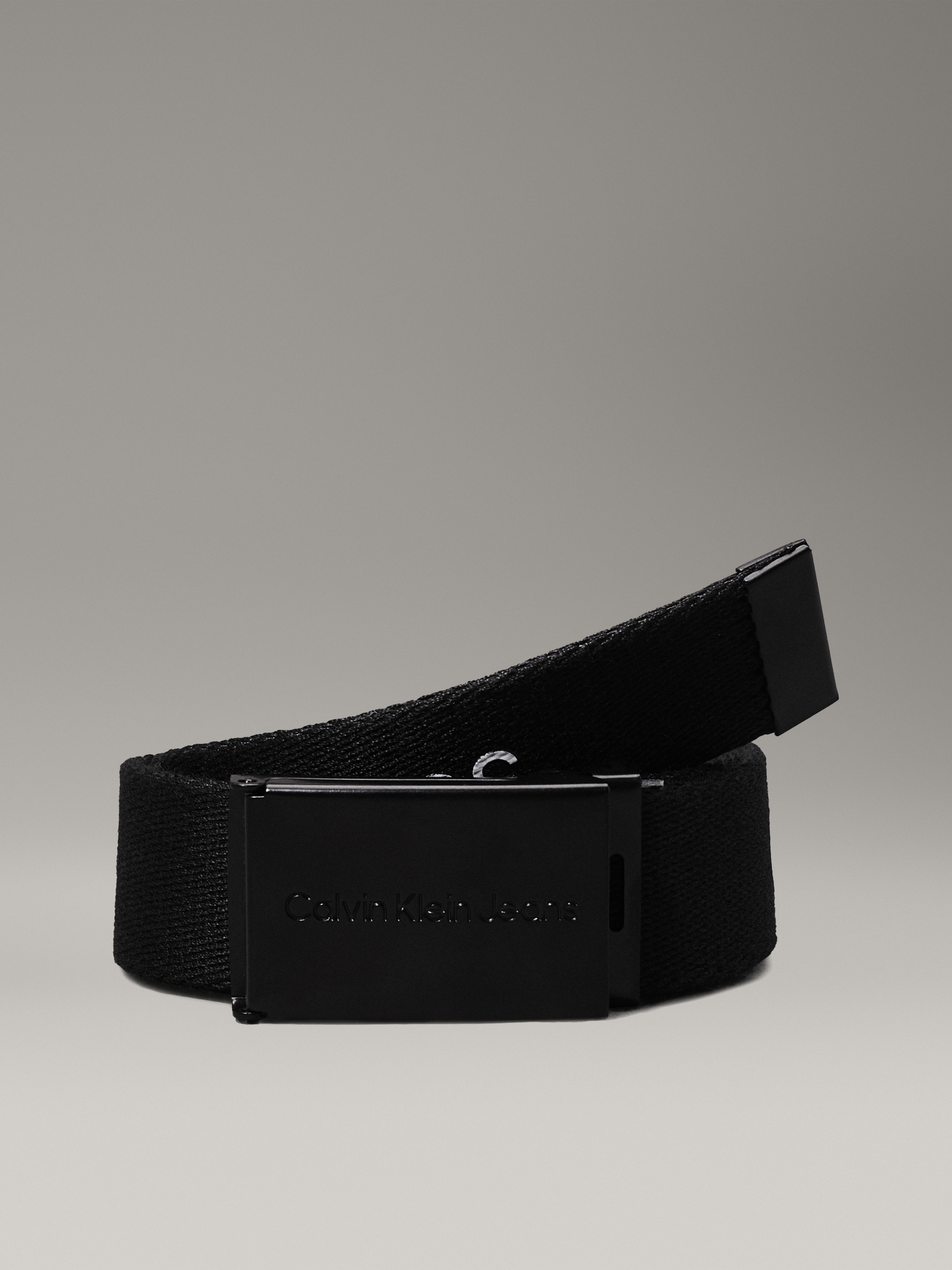 Calvin Klein Jeans Koppelgürtel »CANVAS LOGO METALLIC BUCKLE BELT«, für Kinder bis 16 Jahre