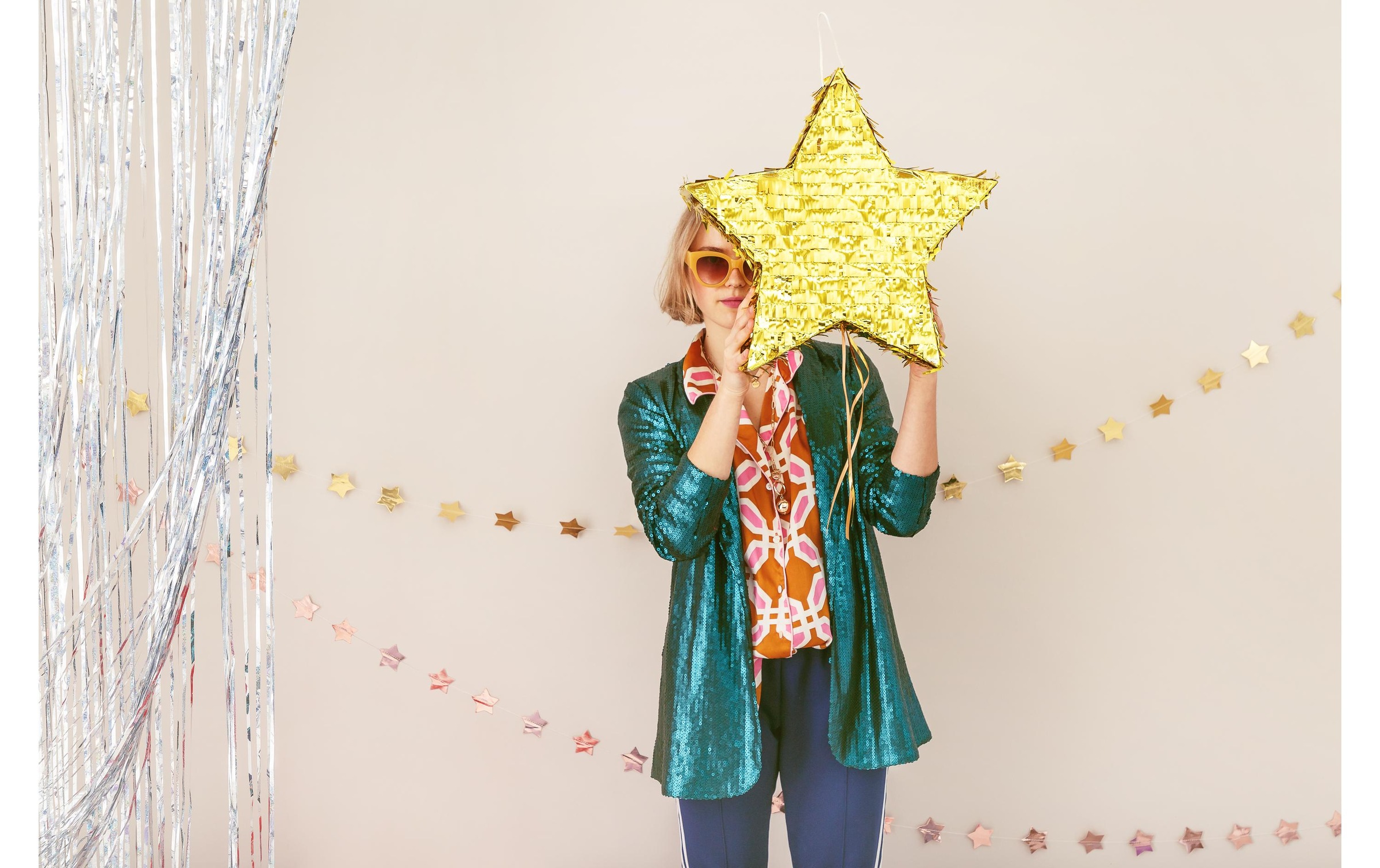 partydeco Girlande »Pinata Stern, 44.5 x 42.5«
