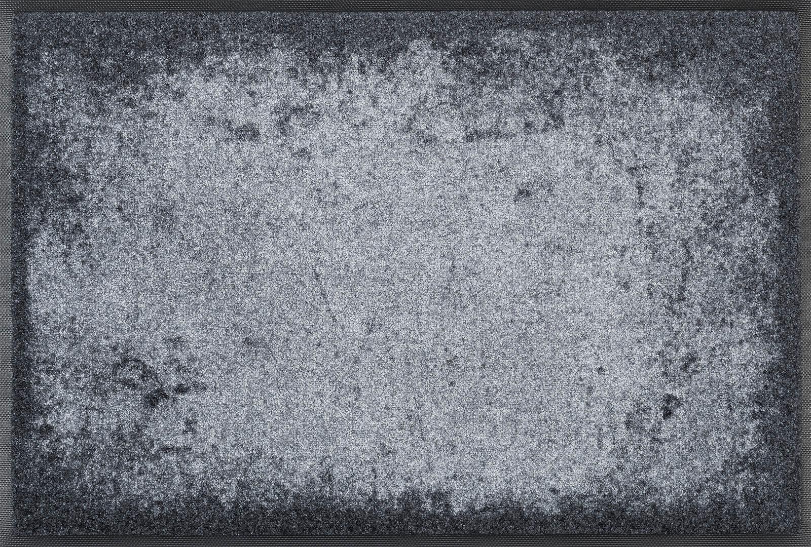 Image of wash+dry by Kleen-Tex Fussmatte "Shades of Grey" rechteckig 7 mm Höhe Schmutzfangmatte, rutschhemmend, waschbar