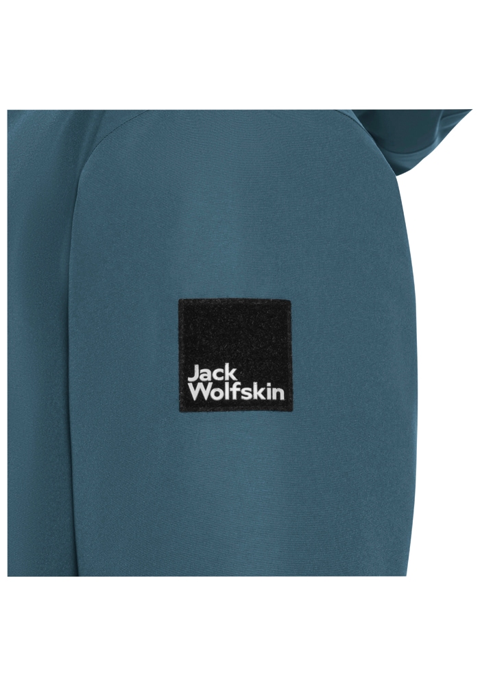 Jack Wolfskin Veste d'extérieur »TEEN INS JACKET K« avec capuche wasserdicht, atmungsaktiv, mit fest verbundener Kapuze, für Kinder