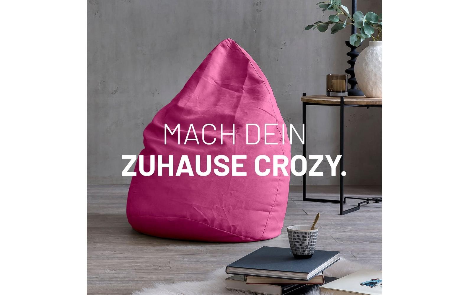 Lumaland Sitzsack »Lumaland Sitzsack 220 l pink«
