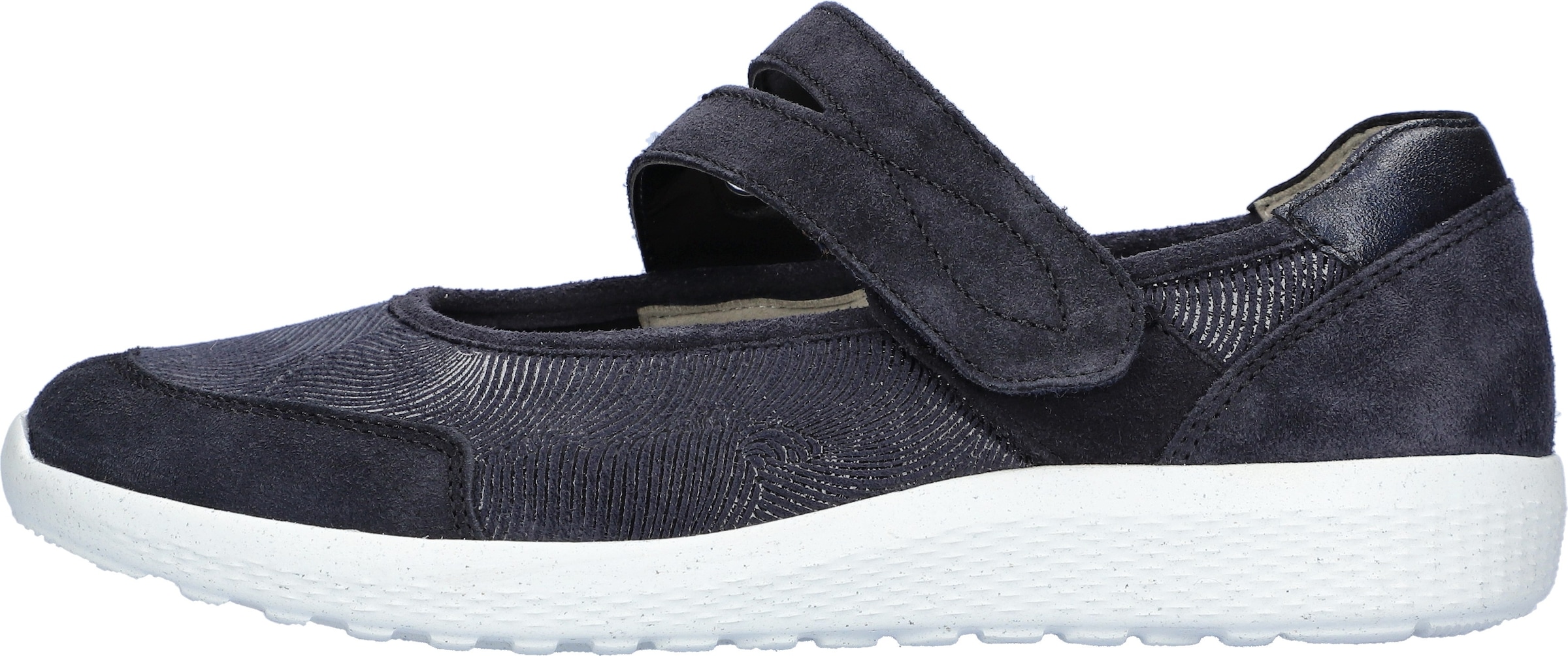 Waldläufer Ballerines à lanières »K-IRA Soft«  Chaussure à enfiler avec bride auto-agrippante, chaussure confortable, largeur K
