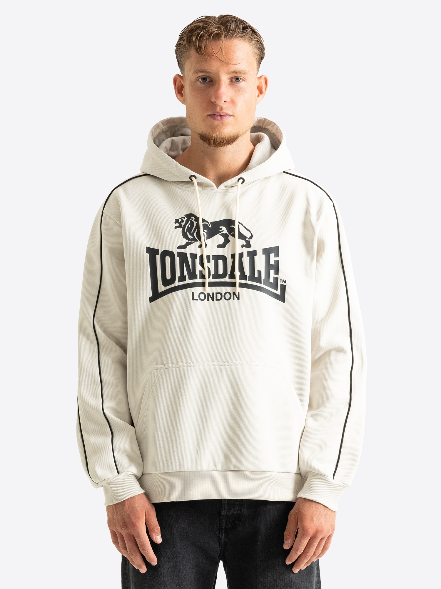 Image of Lonsdale Kapuzensweatshirt "PURFLEET", mit Kapuze, Langarm, normale Passform