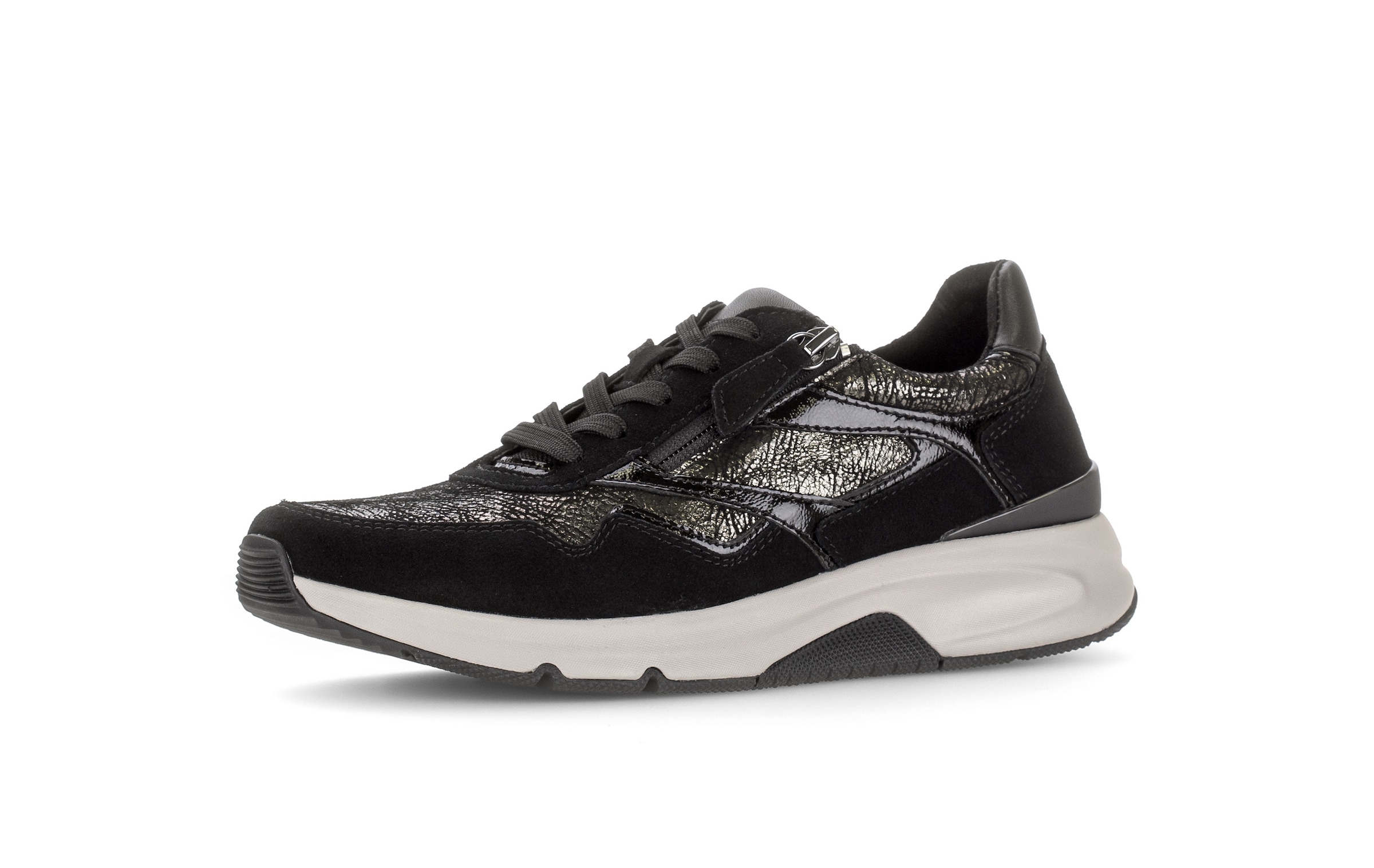 Image of Gabor Keilsneaker Schnürschuh, Halbschuh, Freizeitschuh mit Aussenreissverschluss