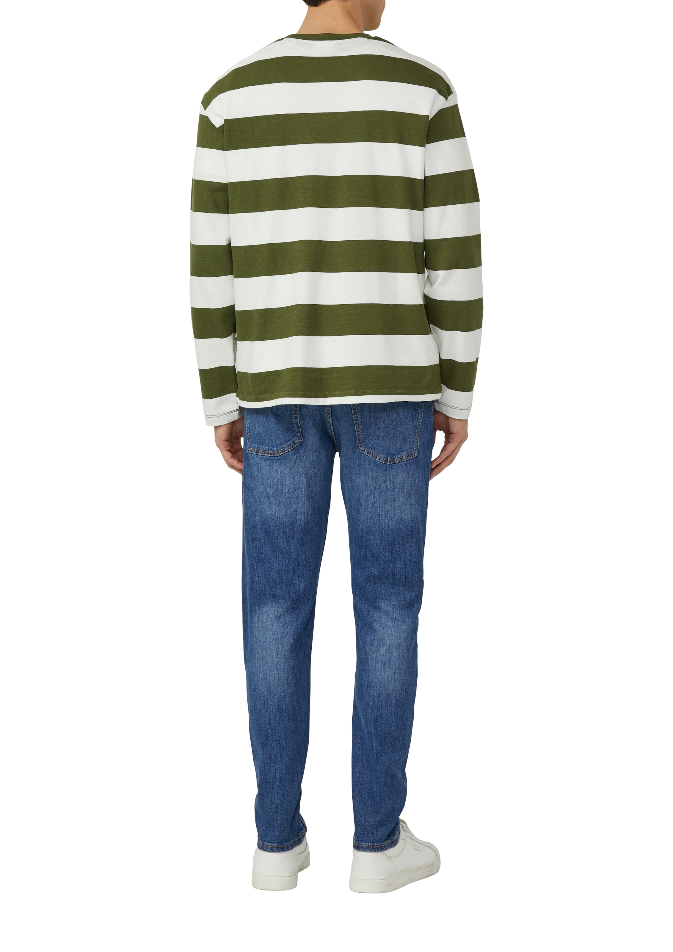 s.Oliver T-shirt à manches longues mit Streifen Muster