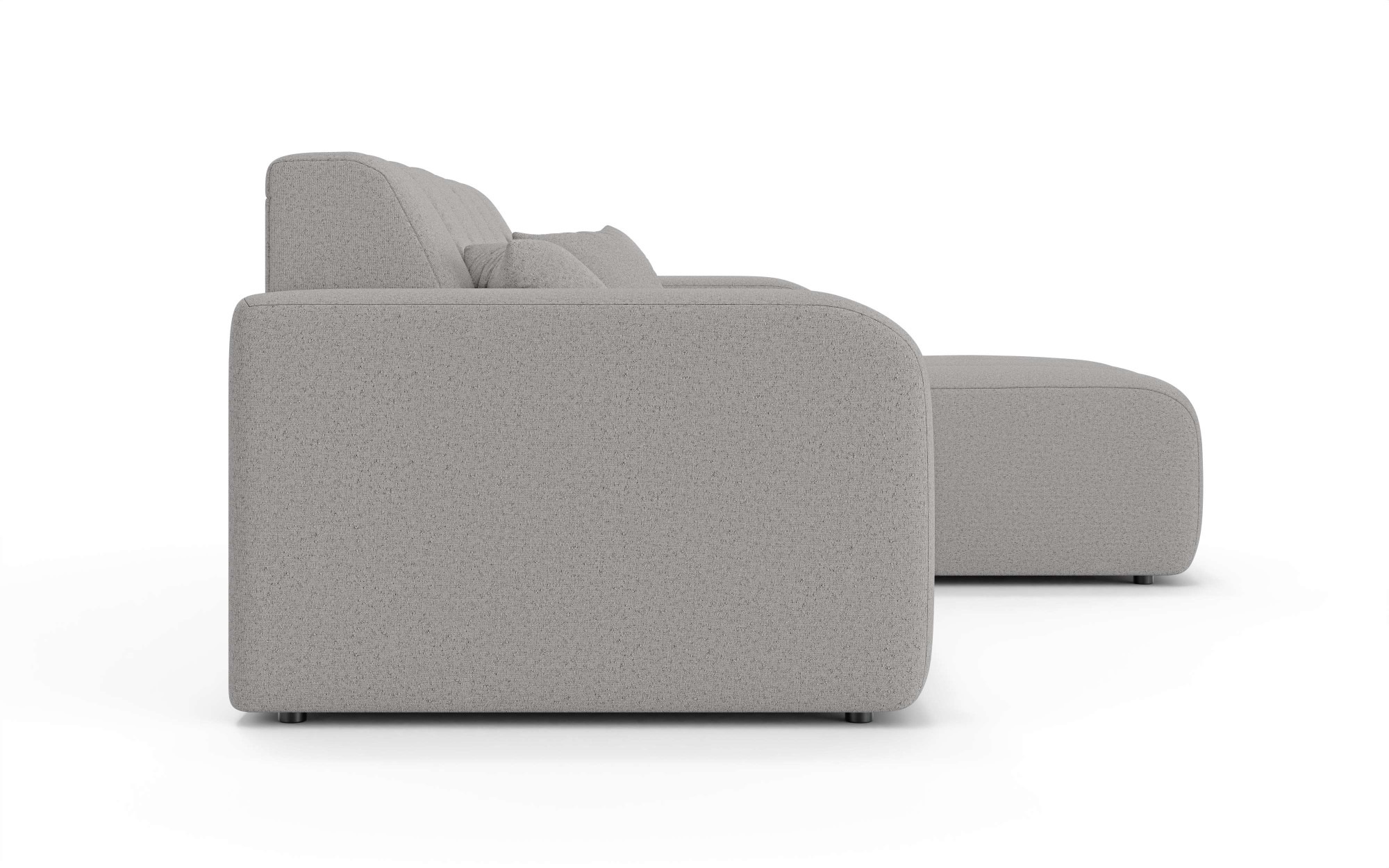 INOSIGN Ecksofa »CASSY L-Form, Schlafsofa mit Bettkasten, Masse B/T/H: 245/165/88 cm«, mit 2 Rückenkissen, Recamiere rechts oder links bestellbar