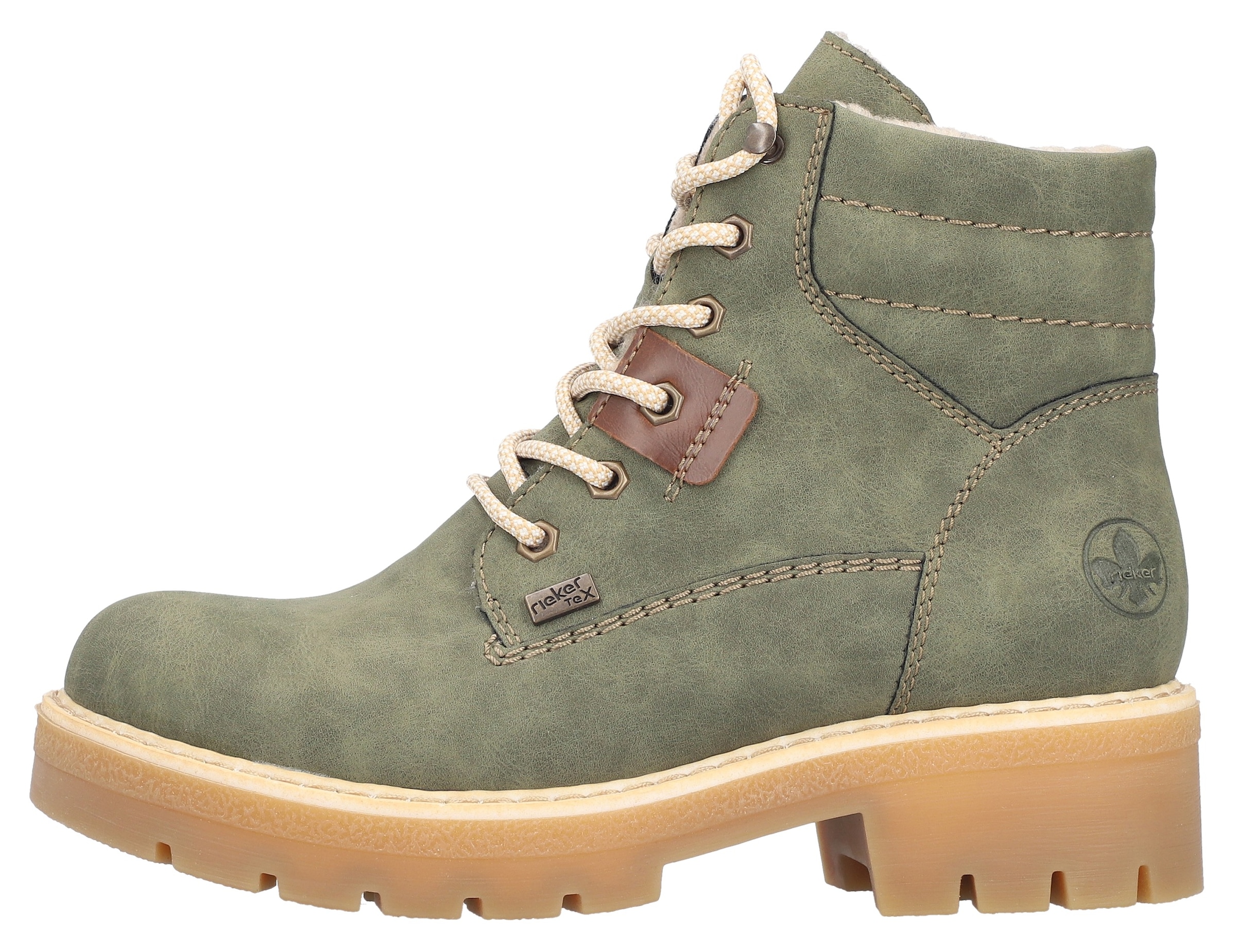 Rieker Winterstiefelette  Winterboots, Schnürboots mit wasserabweisender riekerTEX-Membran