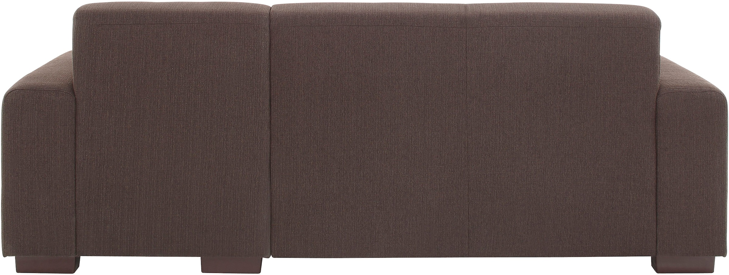 Home affaire Ecksofa »BORNHOLM L-Form mit Recamiere, Masse B/T/H: 234/162/85 cm«, Recamiere links oder rechts bestellbar, Wellenfederung, inkl. 2 Kissen