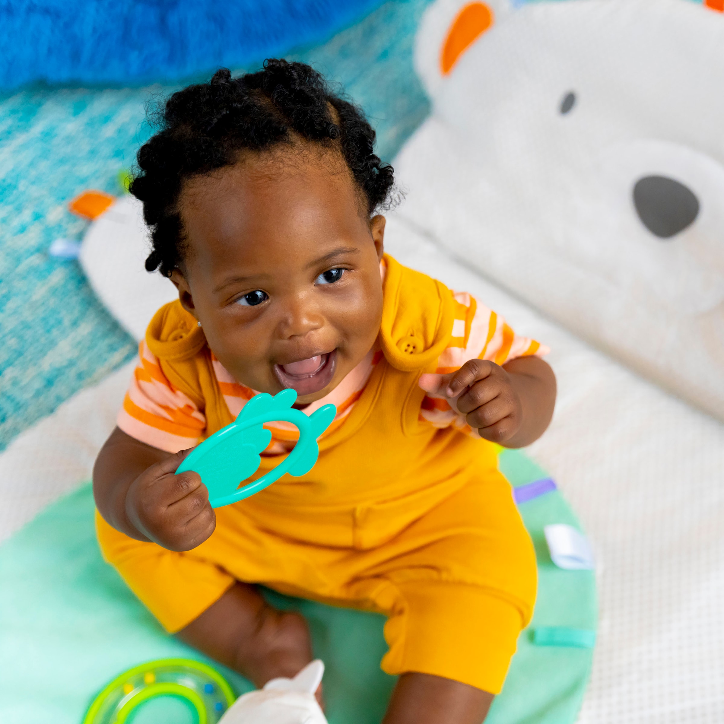 Bright Starts Jouet de préhension »Tummy Time Prop & Play™«
