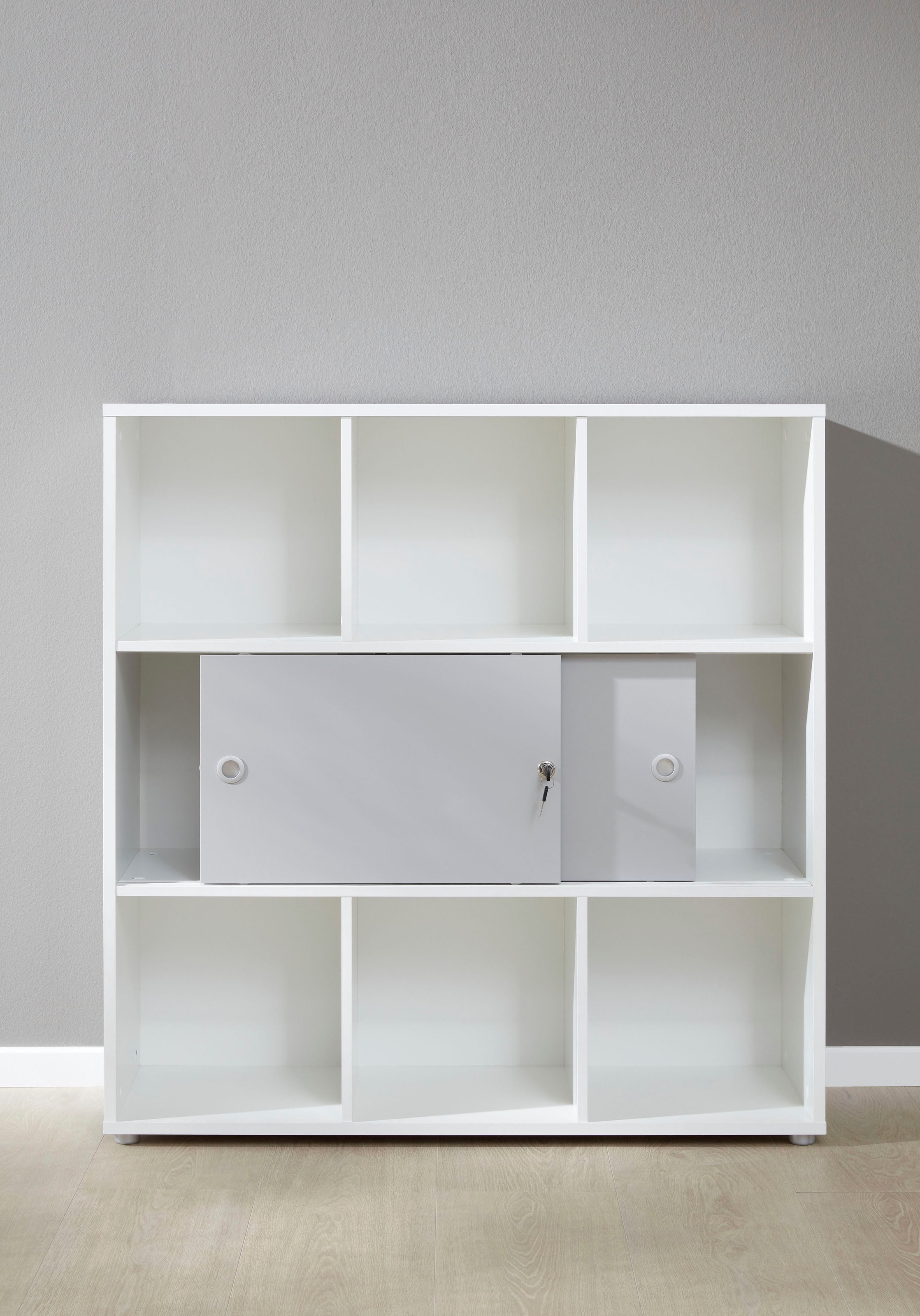 Image of trendteam Regalelement »Basix«, mit abschliessbaren Türen bei Ackermann Versand Schweiz