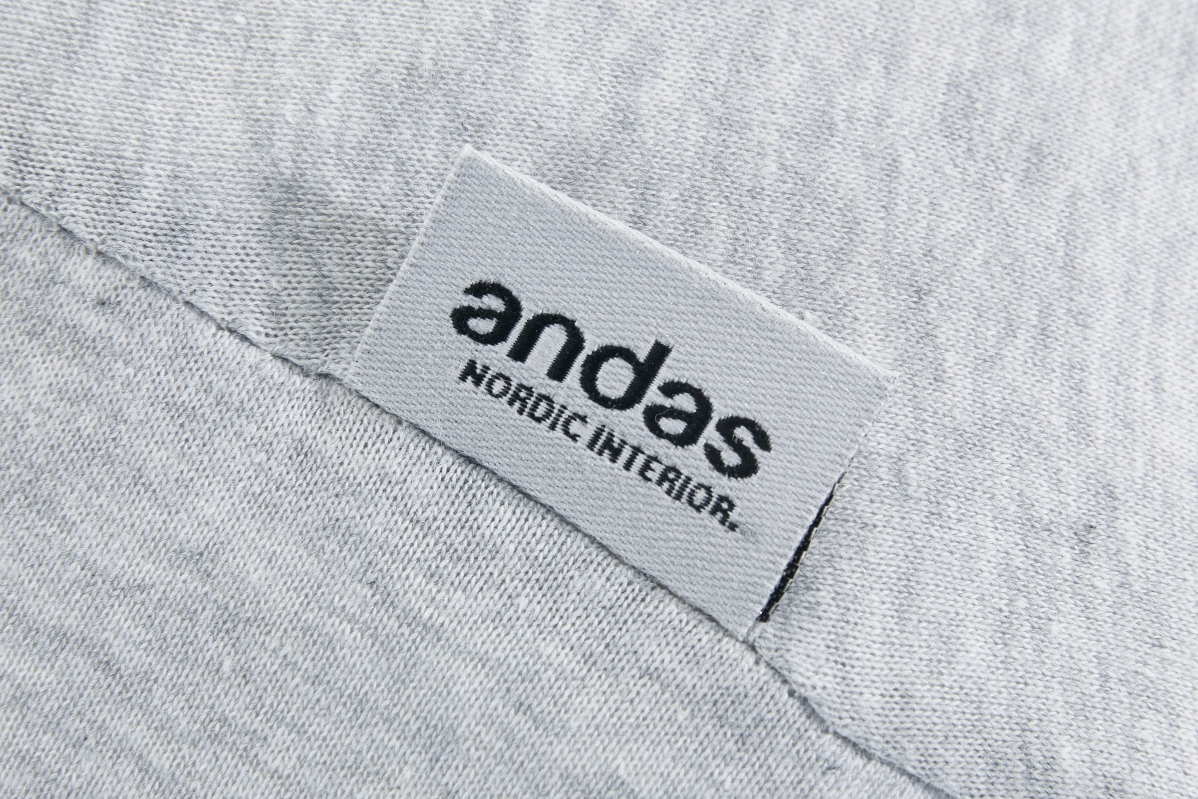 andas Spannbettlaken »Valje in Gr. 90x200, 140x200 oder 180x200 cm« Baumwolle, für Matratzen bis 25 cm Höhe, Bettlaken in Melange-Optik