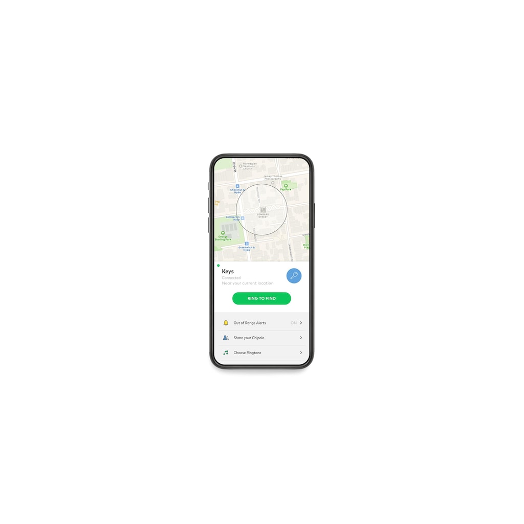 Chipolo GPS-Ortungsgerät »ONE Grün«