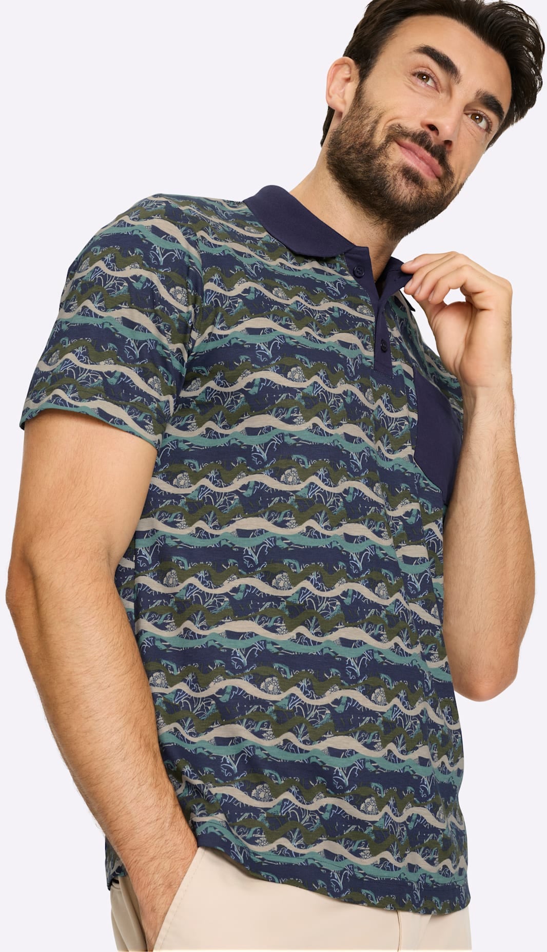 Marco Donati T-shirt à manches courtes »Kurzarm-Poloshirt«, 1 pièces

